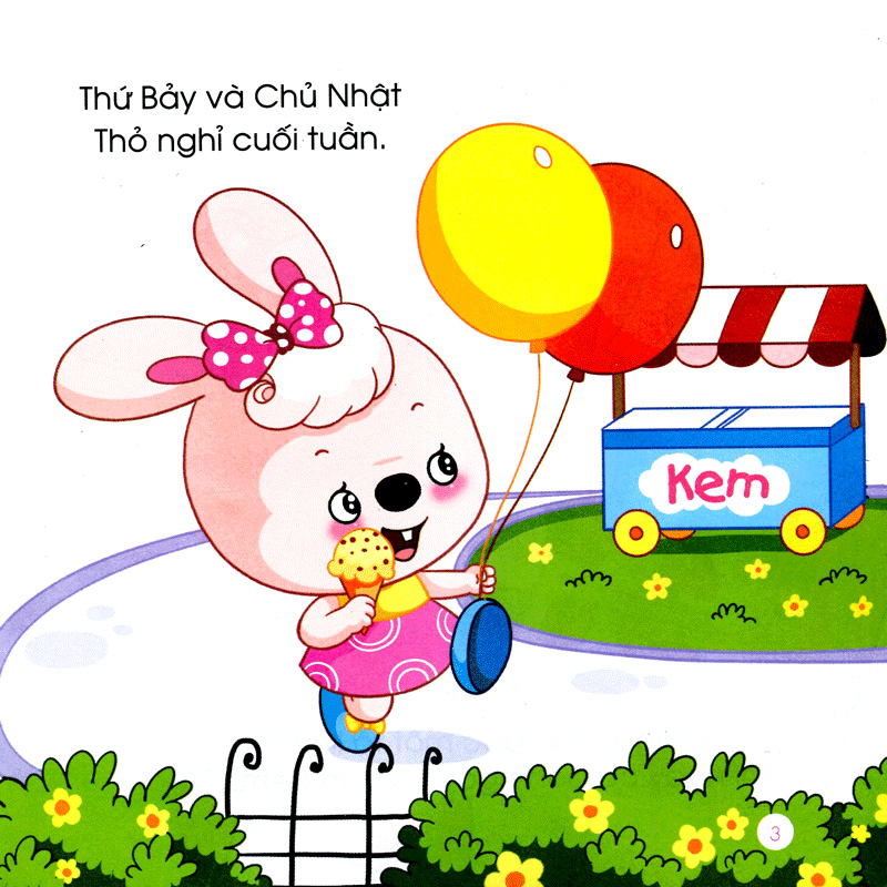 thỏ thông minh và một tuần lễ