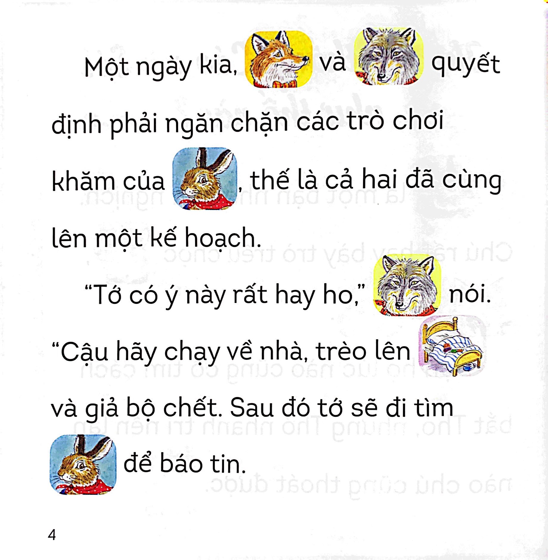 thỏ thông minh và tinh nghịch: thỏ đã thắng cáo và sói như thế nào?