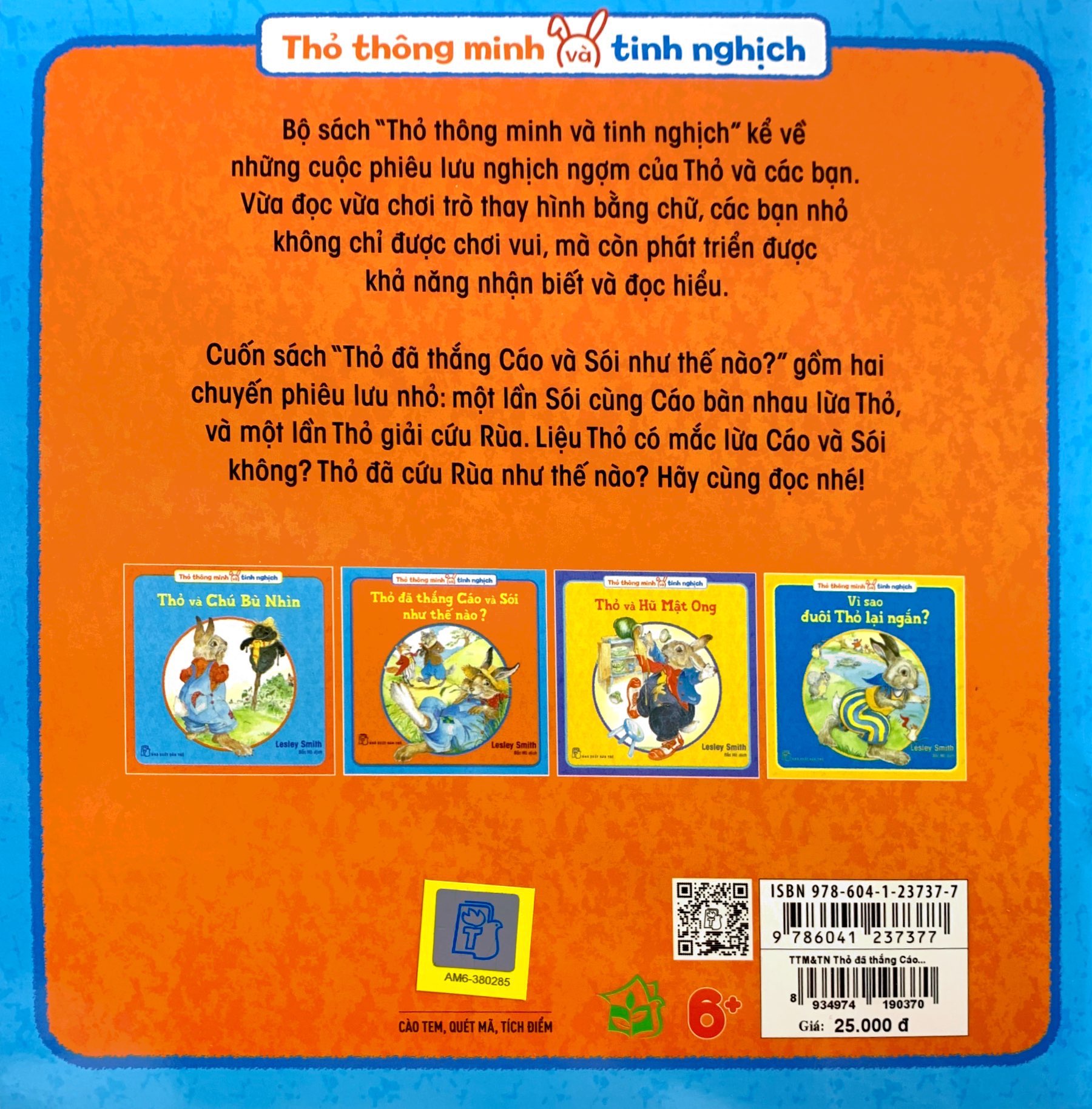 thỏ thông minh và tinh nghịch: thỏ đã thắng cáo và sói như thế nào?