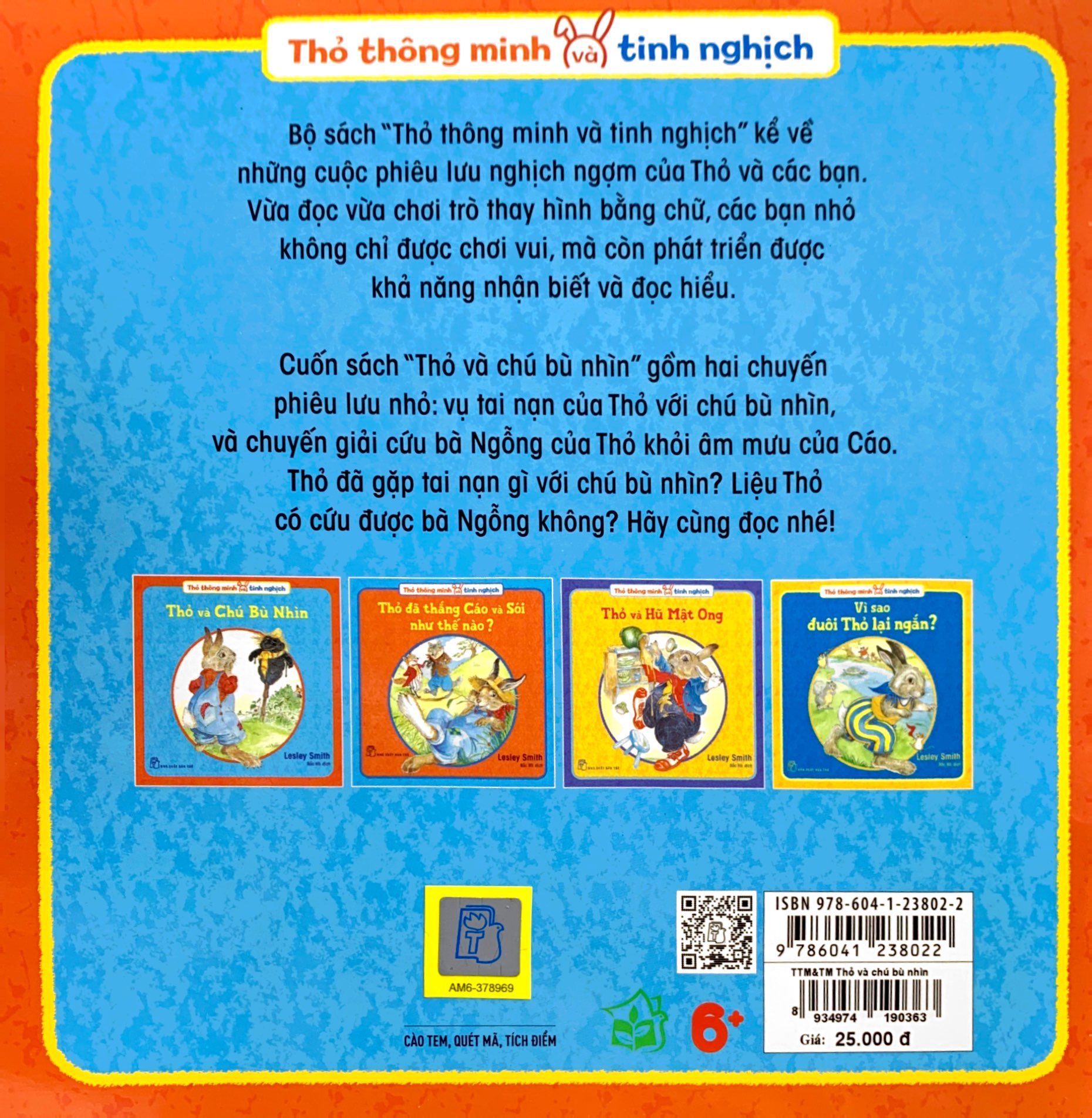 thỏ thông minh và tinh nghịch: thỏ và chú bù nhìn