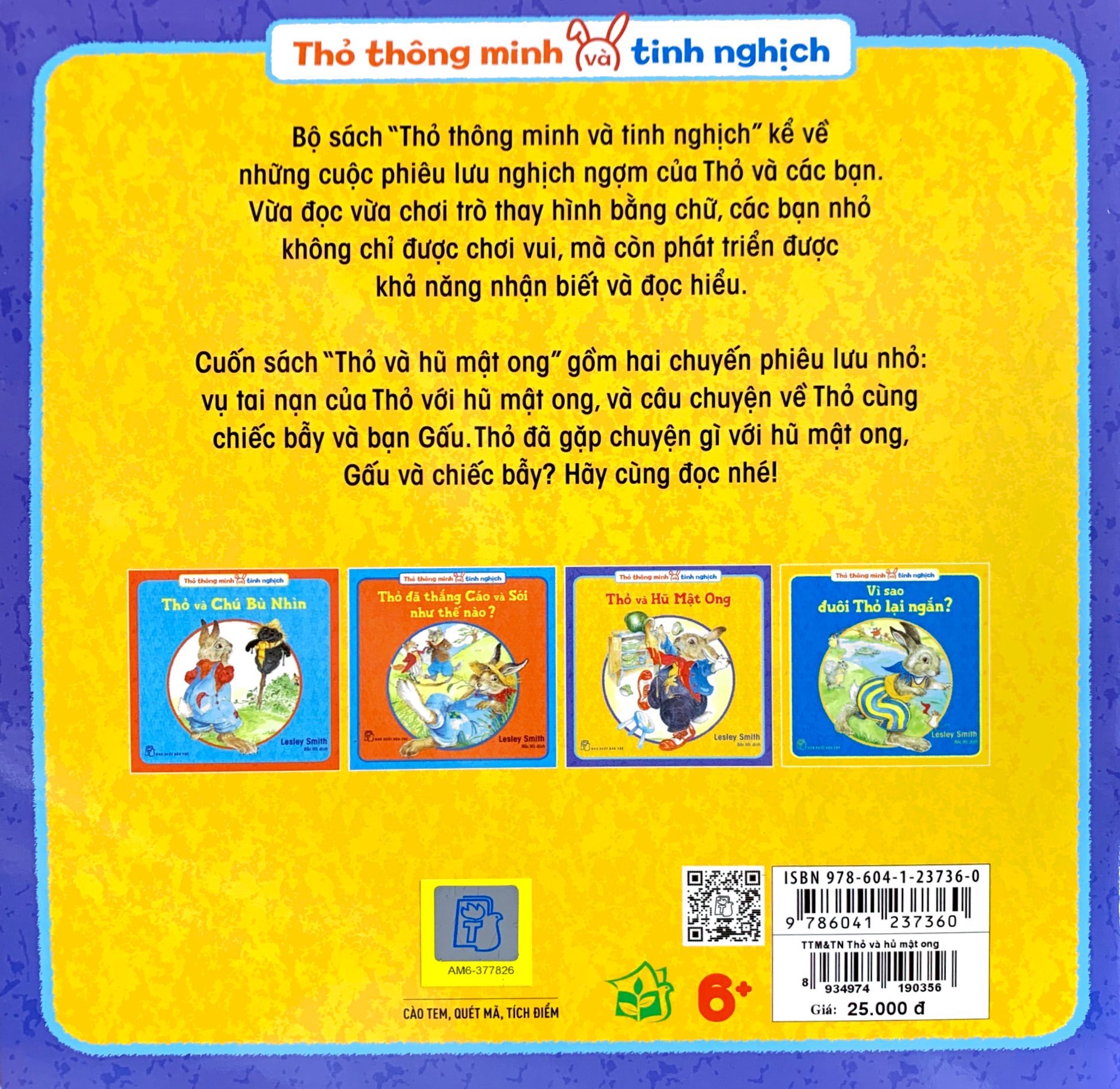 thỏ thông minh và tinh nghịch: thỏ và hũ mật ong