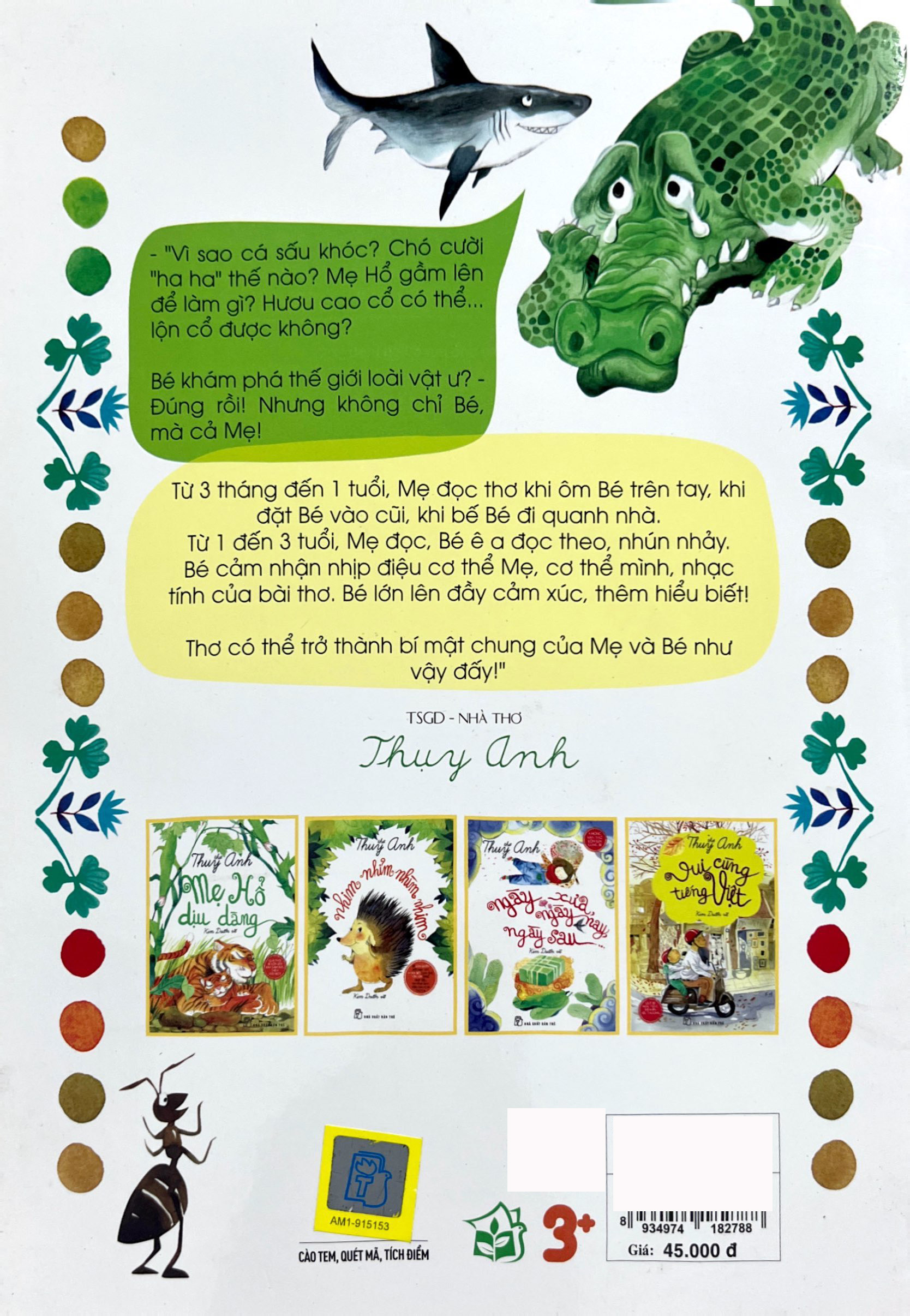 thơ thụy anh: mẹ hổ dịu dàng (tái bản 2022)