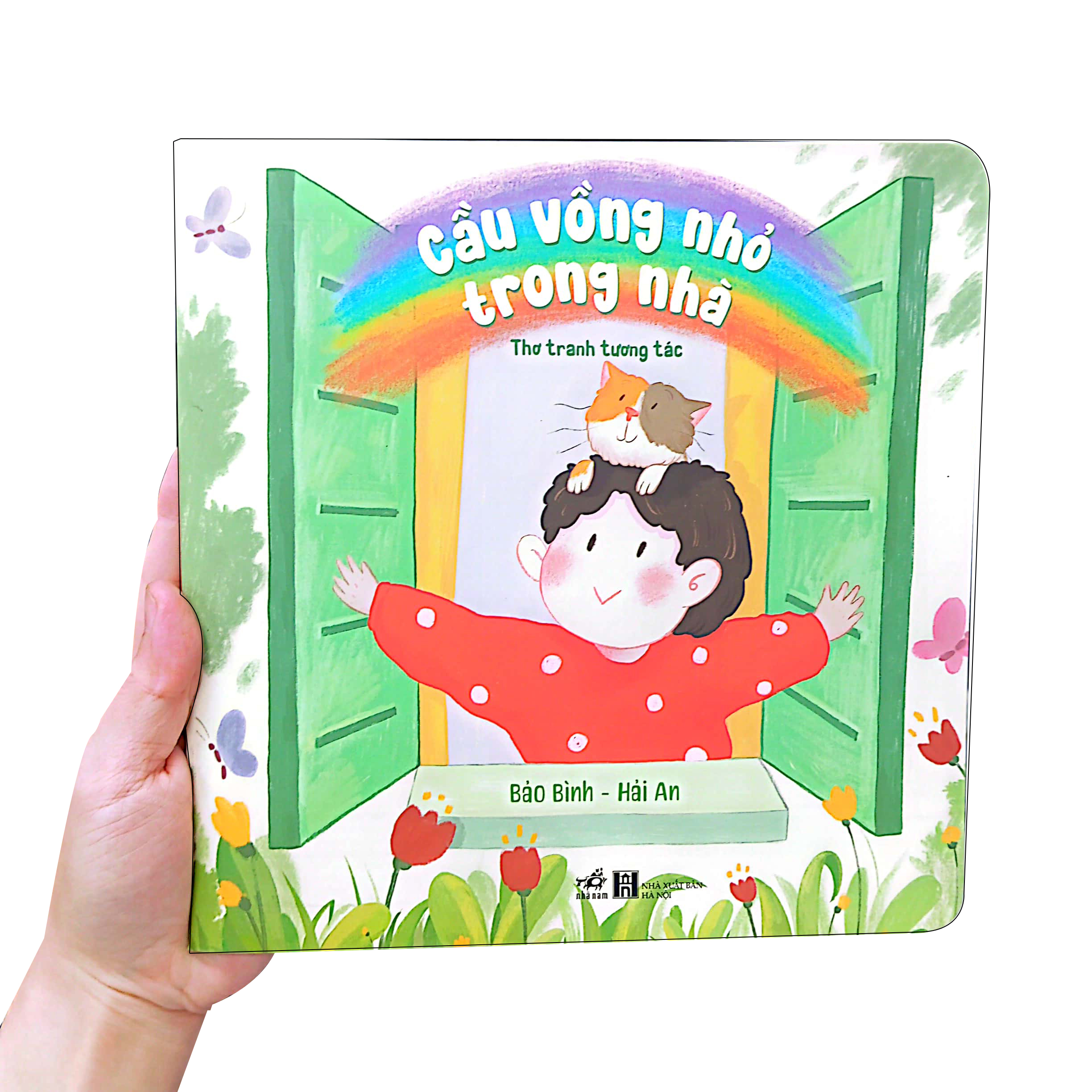 thơ tranh tương tác - cầu vồng nhỏ trong nhà
