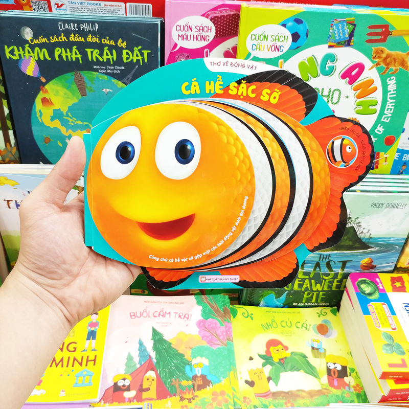 thơ về động vật - cá hề sặc sỡ