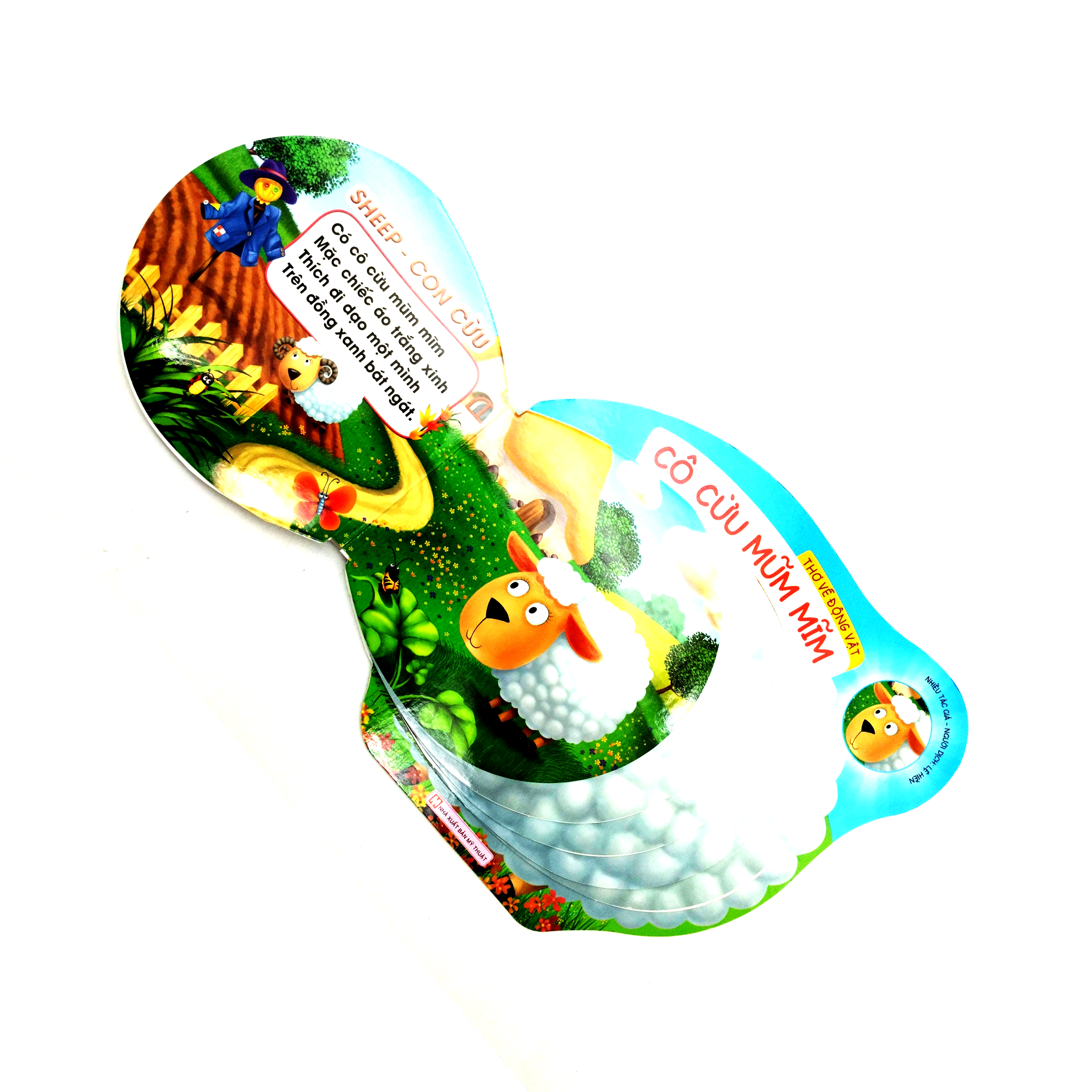 thơ về động vật - cô cừu mũm mĩm