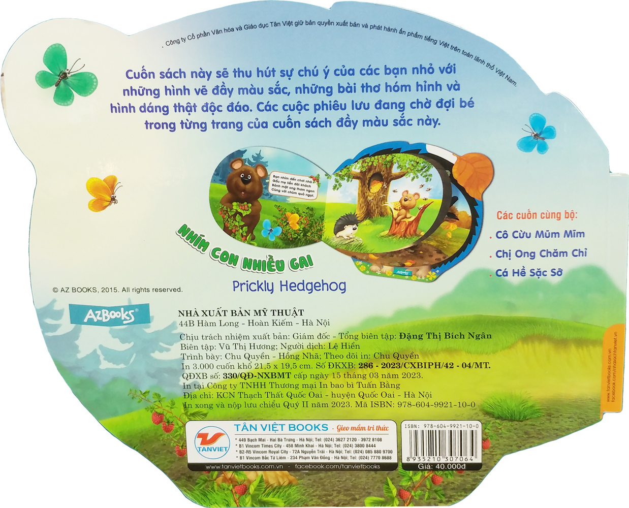 thơ về động vật - nhím con nhiều gai