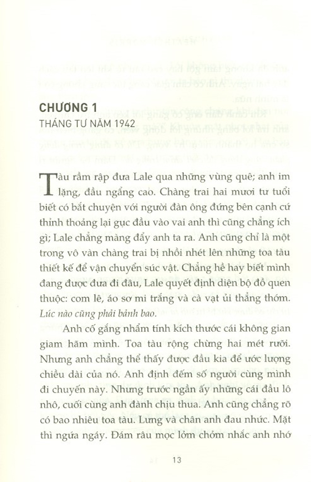 thợ xăm ở auschwitz