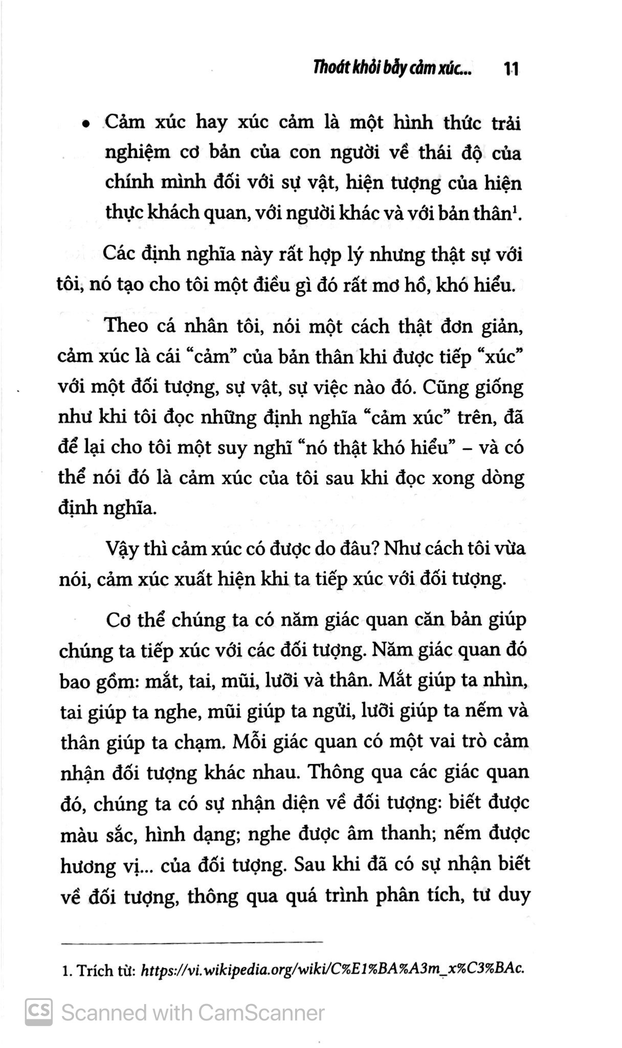 thoát khỏi bẫy cảm xúc hay trò lừa đảo của tâm trí