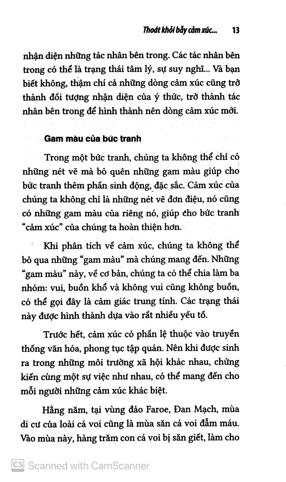 thoát khỏi bẫy cảm xúc hay trò lừa đảo của tâm trí