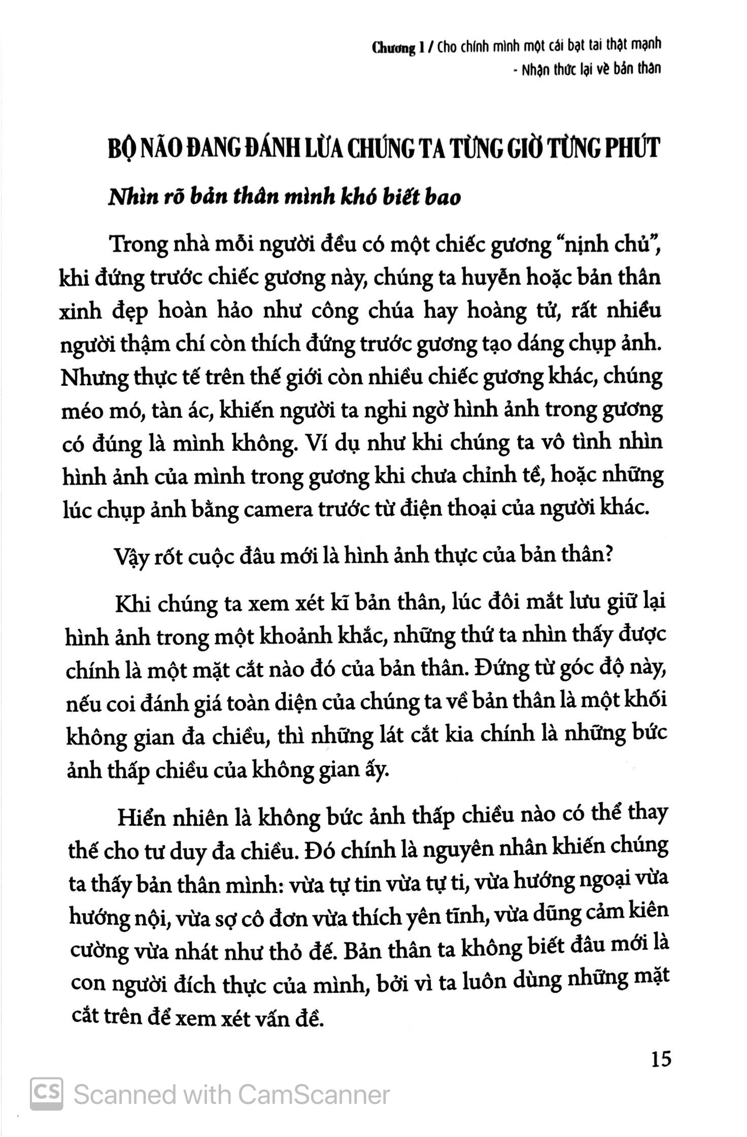 thoát khỏi bẫy nhận thức