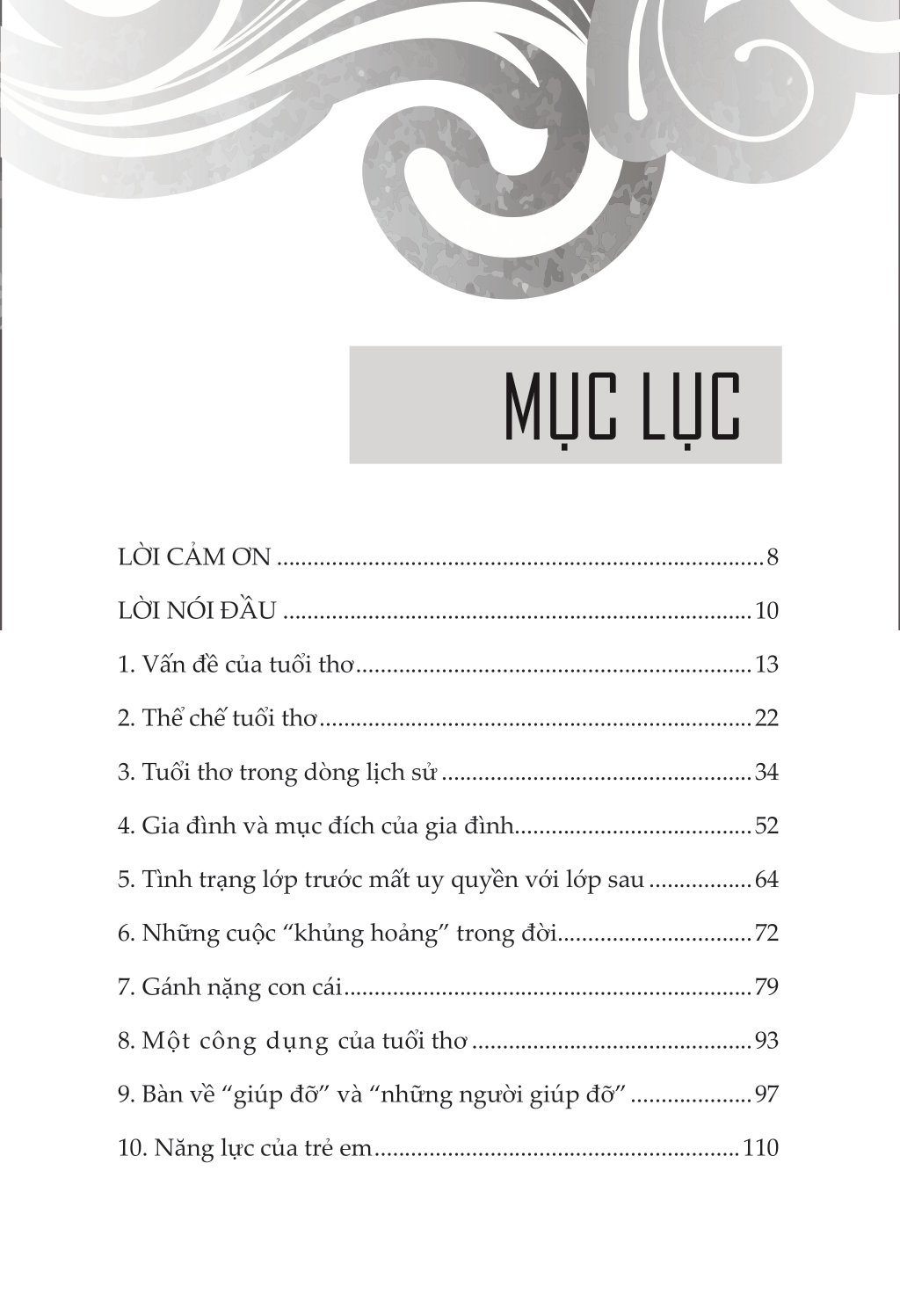 thoát khỏi tuổi thơ