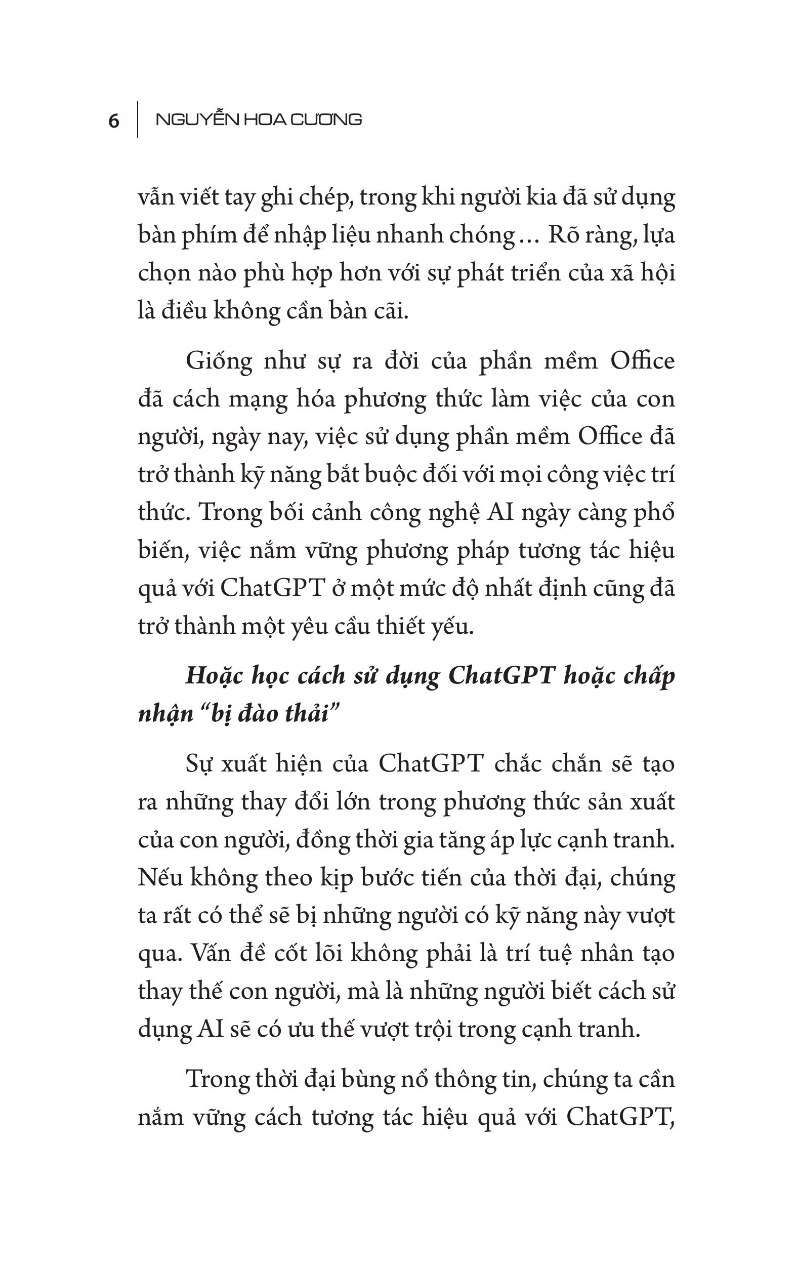 Thoi Dai AI - Lam The Nao De ChatGPT Hieu Qua