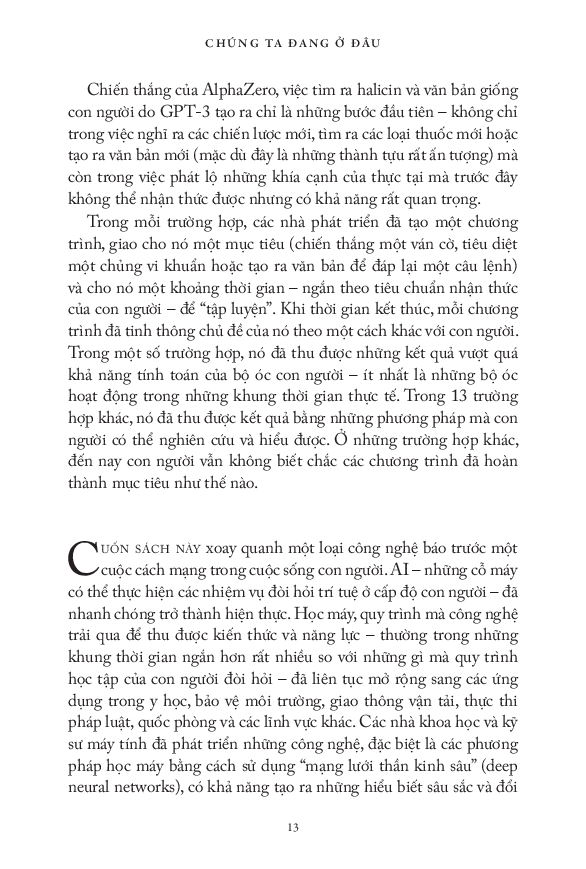 thời đại ai và tương lai loài người chúng ta