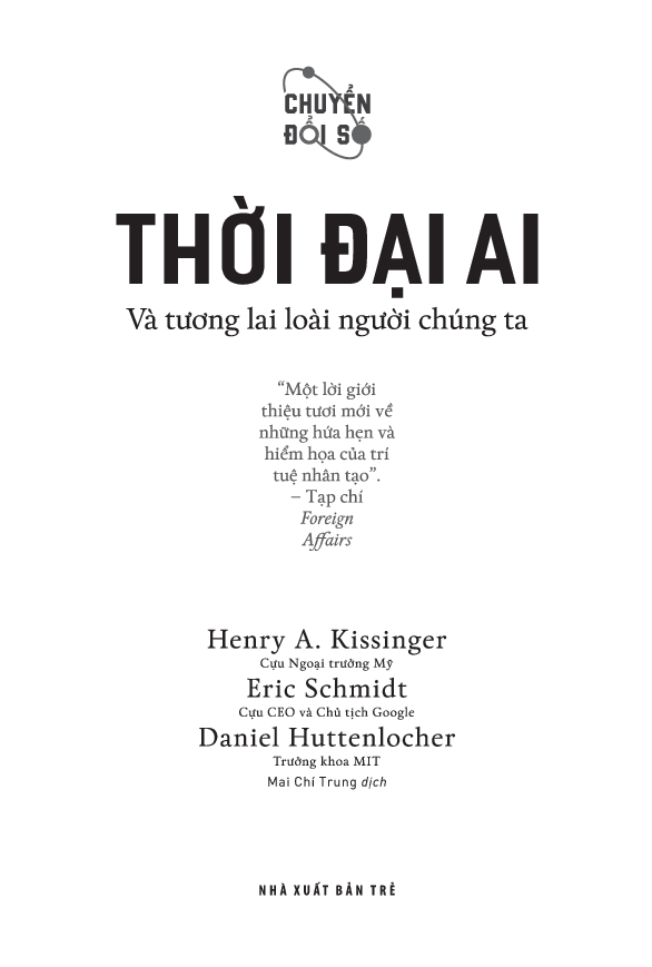 thời đại ai và tương lai loài người chúng ta