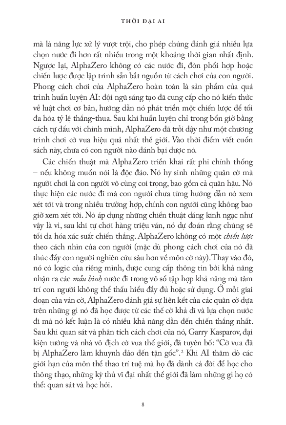 thời đại ai và tương lai loài người chúng ta