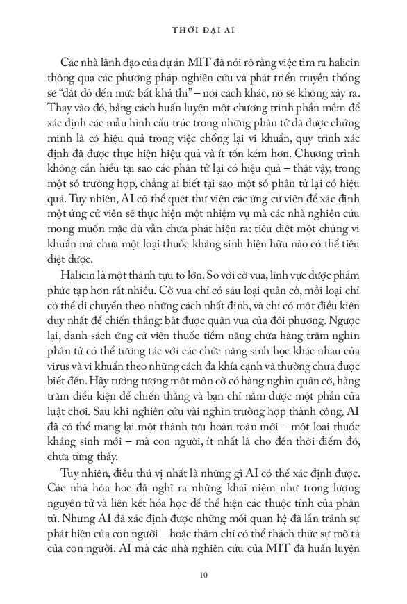 thời đại ai và tương lai loài người chúng ta