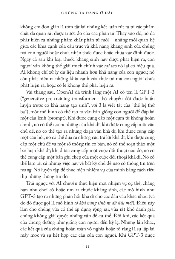 thời đại ai và tương lai loài người chúng ta