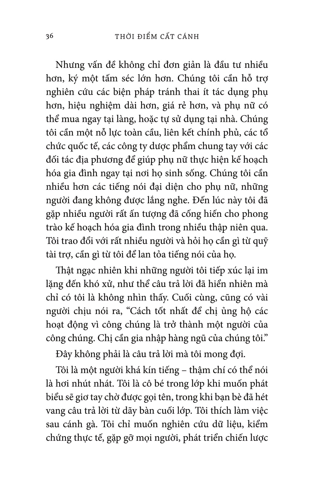 thời điểm cất cánh - trao quyền để phụ nữ thay đổi thế giới - the moment of lift