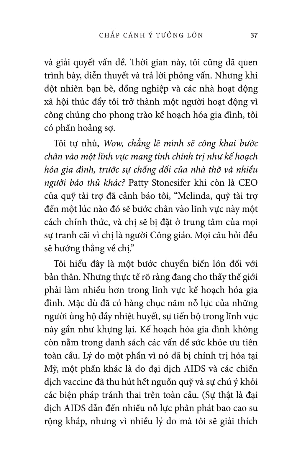 thời điểm cất cánh - trao quyền để phụ nữ thay đổi thế giới - the moment of lift