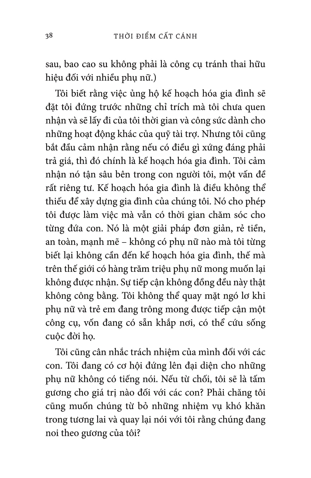 thời điểm cất cánh - trao quyền để phụ nữ thay đổi thế giới - the moment of lift