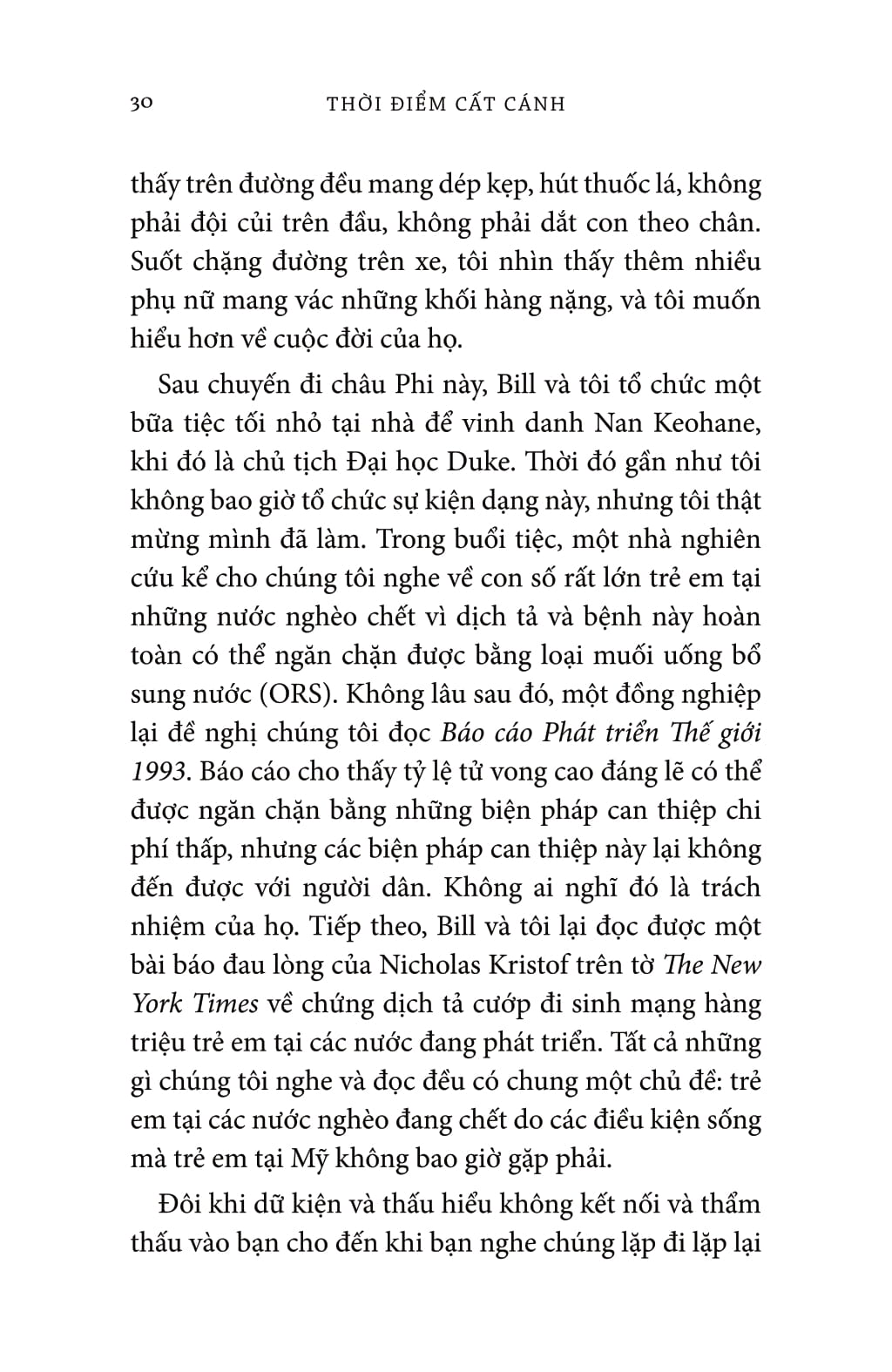 thời điểm cất cánh - trao quyền để phụ nữ thay đổi thế giới - the moment of lift