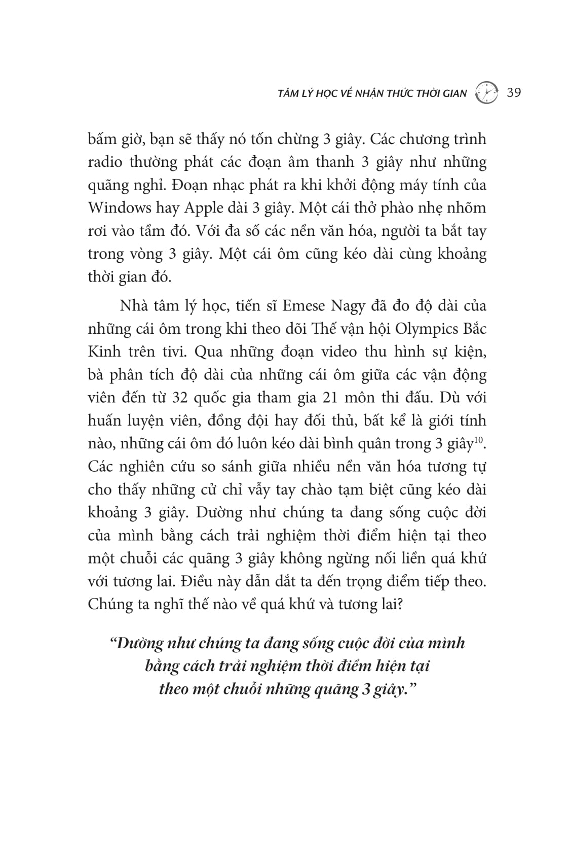 thời gian - thấu hiểu để sống xứng đáng từng giây