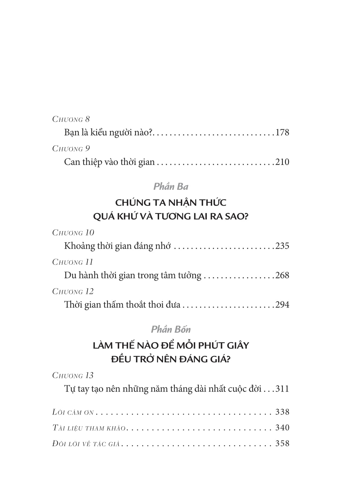 thời gian - thấu hiểu để sống xứng đáng từng giây