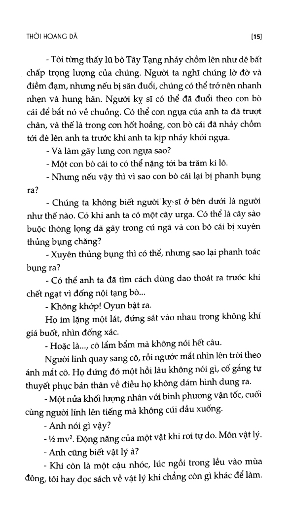 thời hoang dã