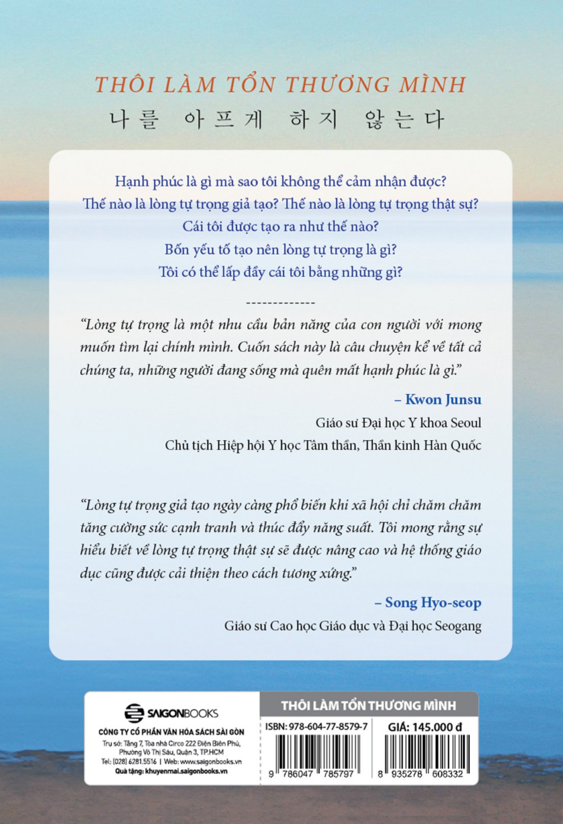 thôi làm tổn thương mình