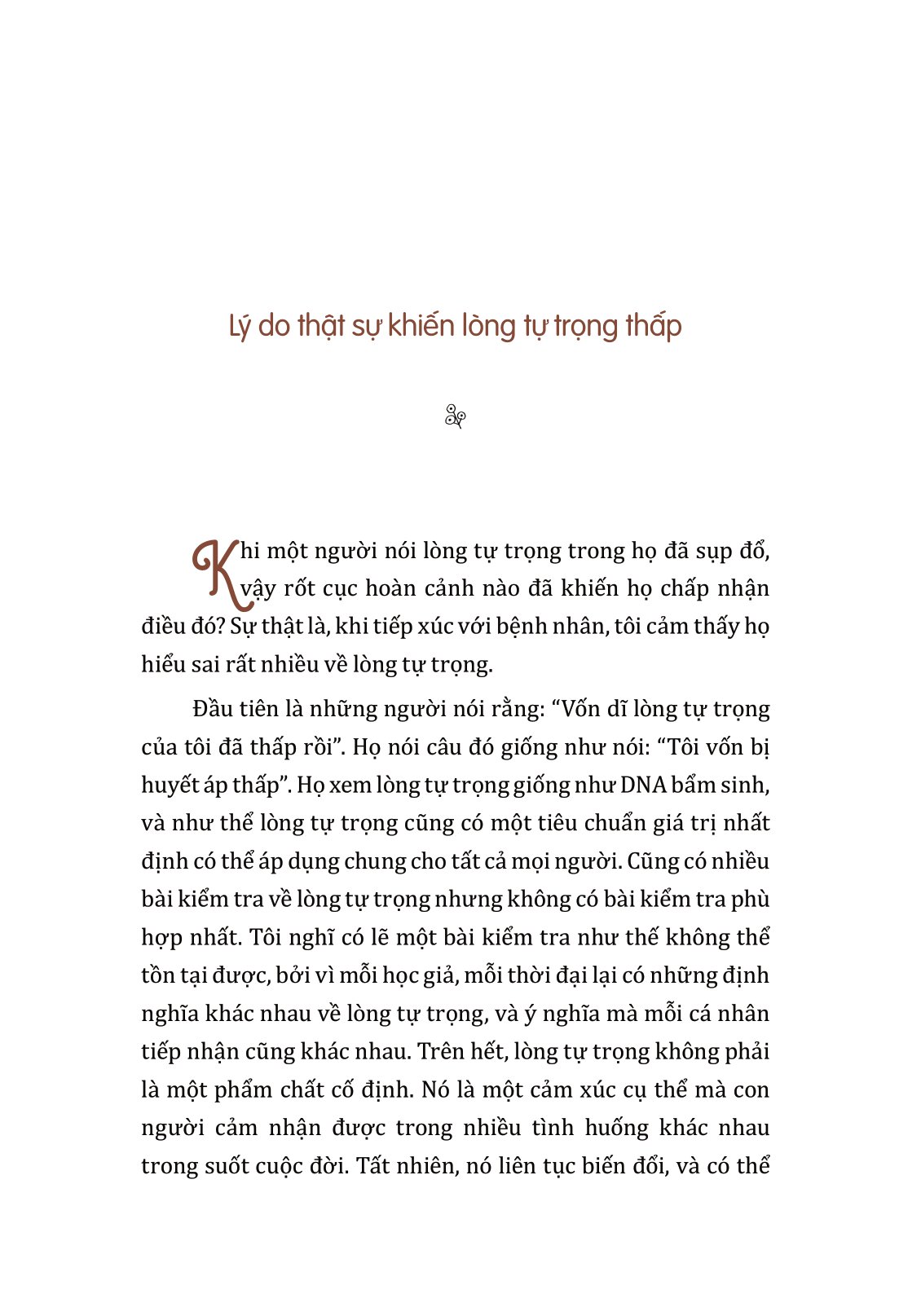 thôi làm tổn thương mình