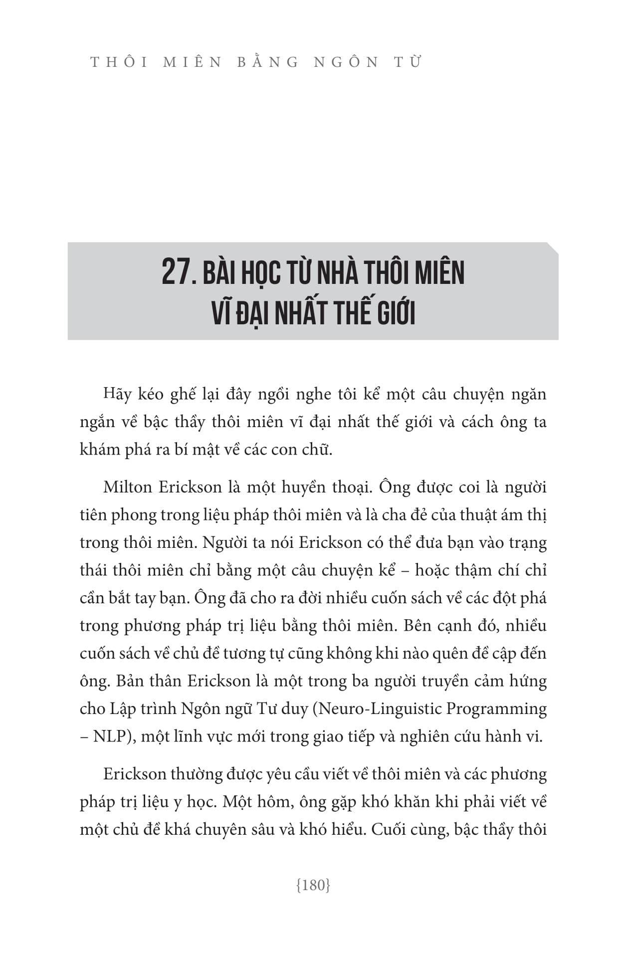 thôi miên bằng ngôn từ (tái bản 2024)