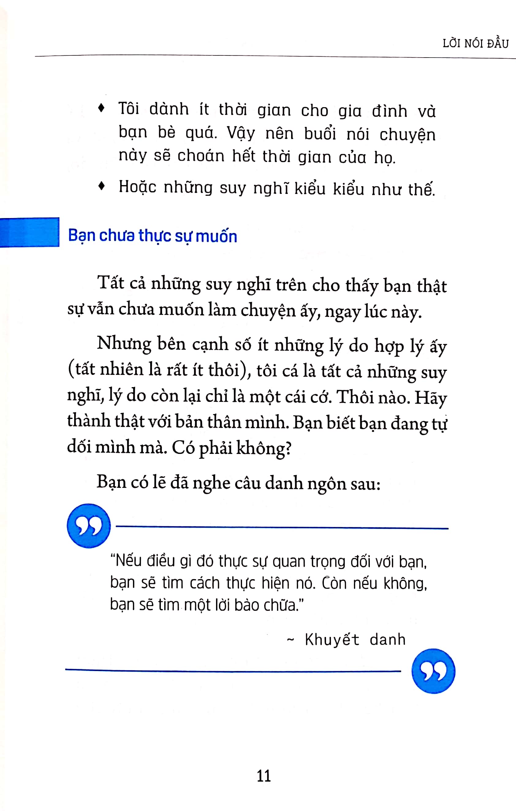 thôi ngờ vực, thành công là có thực