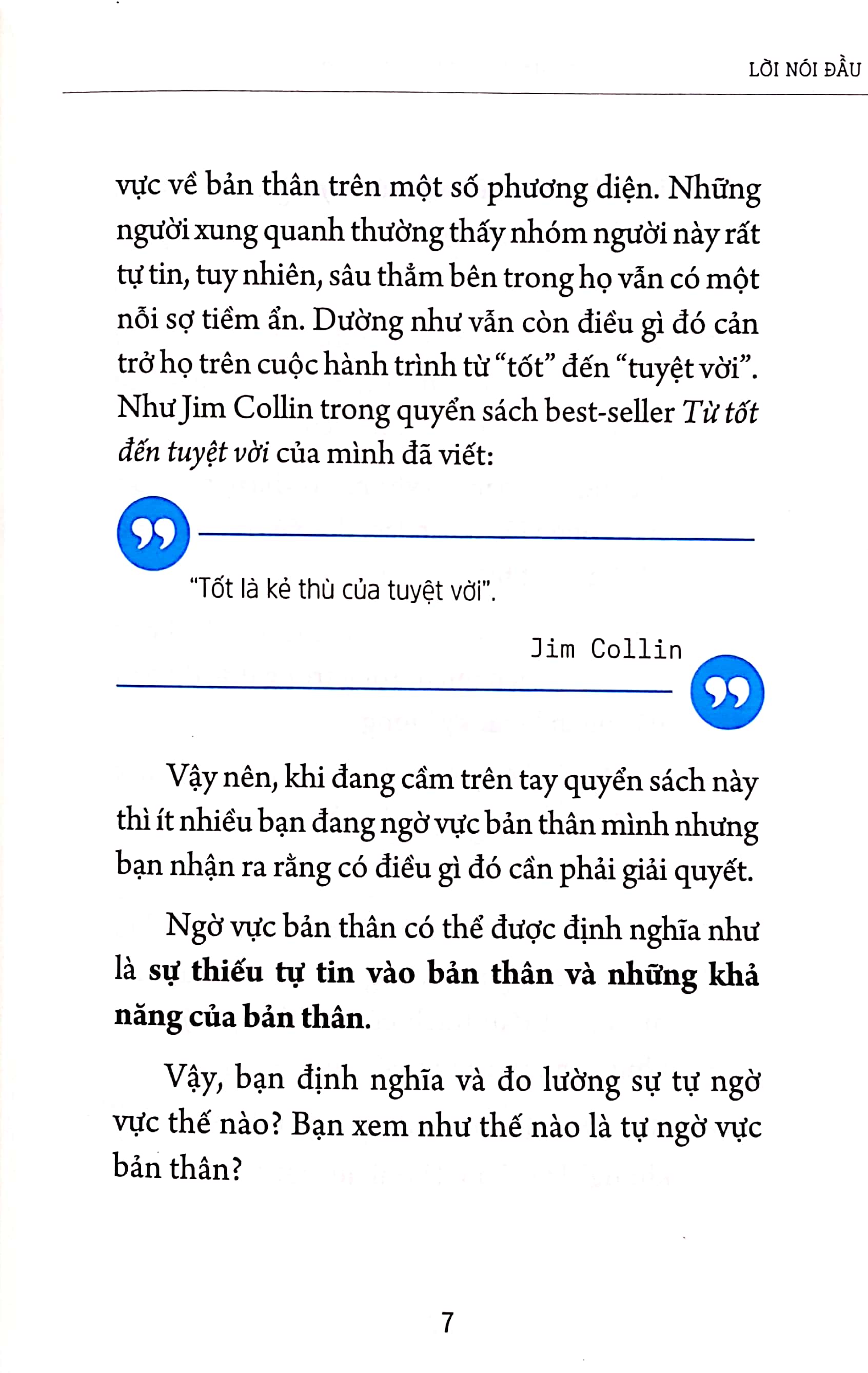 thôi ngờ vực, thành công là có thực