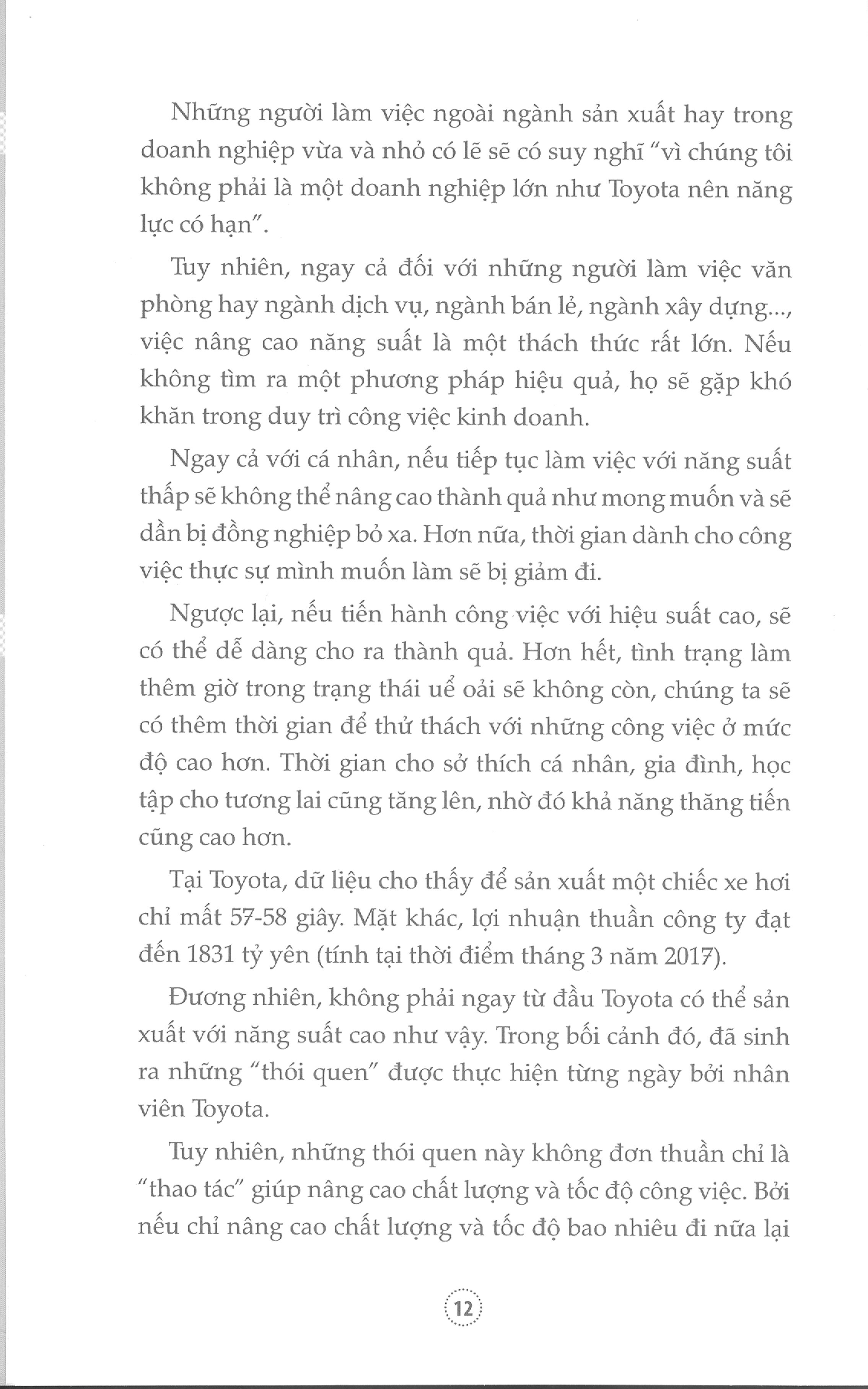 thói quen của toyota - nghệ thuật nâng cao năng suất công việc (tái bản 2022)