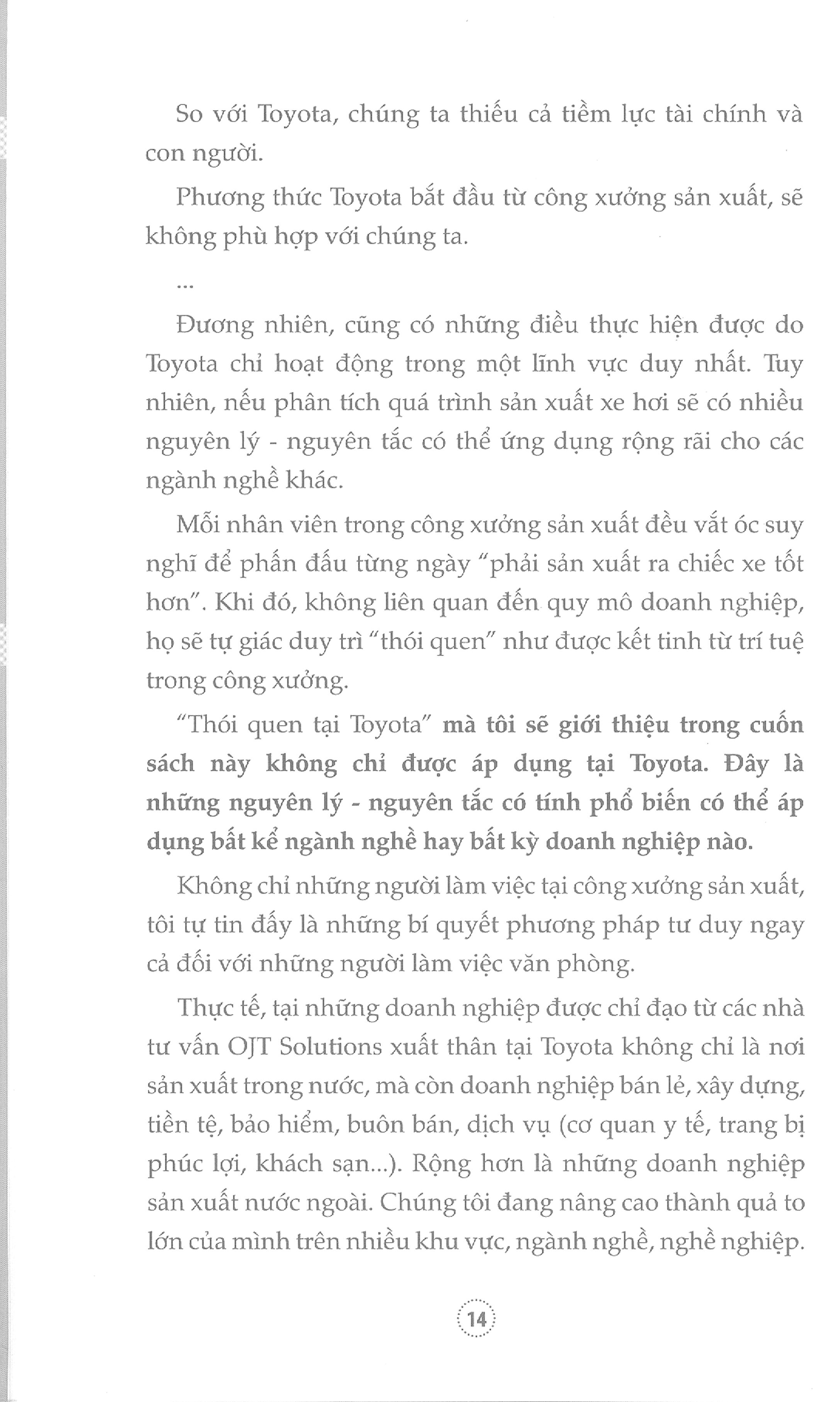 thói quen của toyota - nghệ thuật nâng cao năng suất công việc (tái bản 2022)