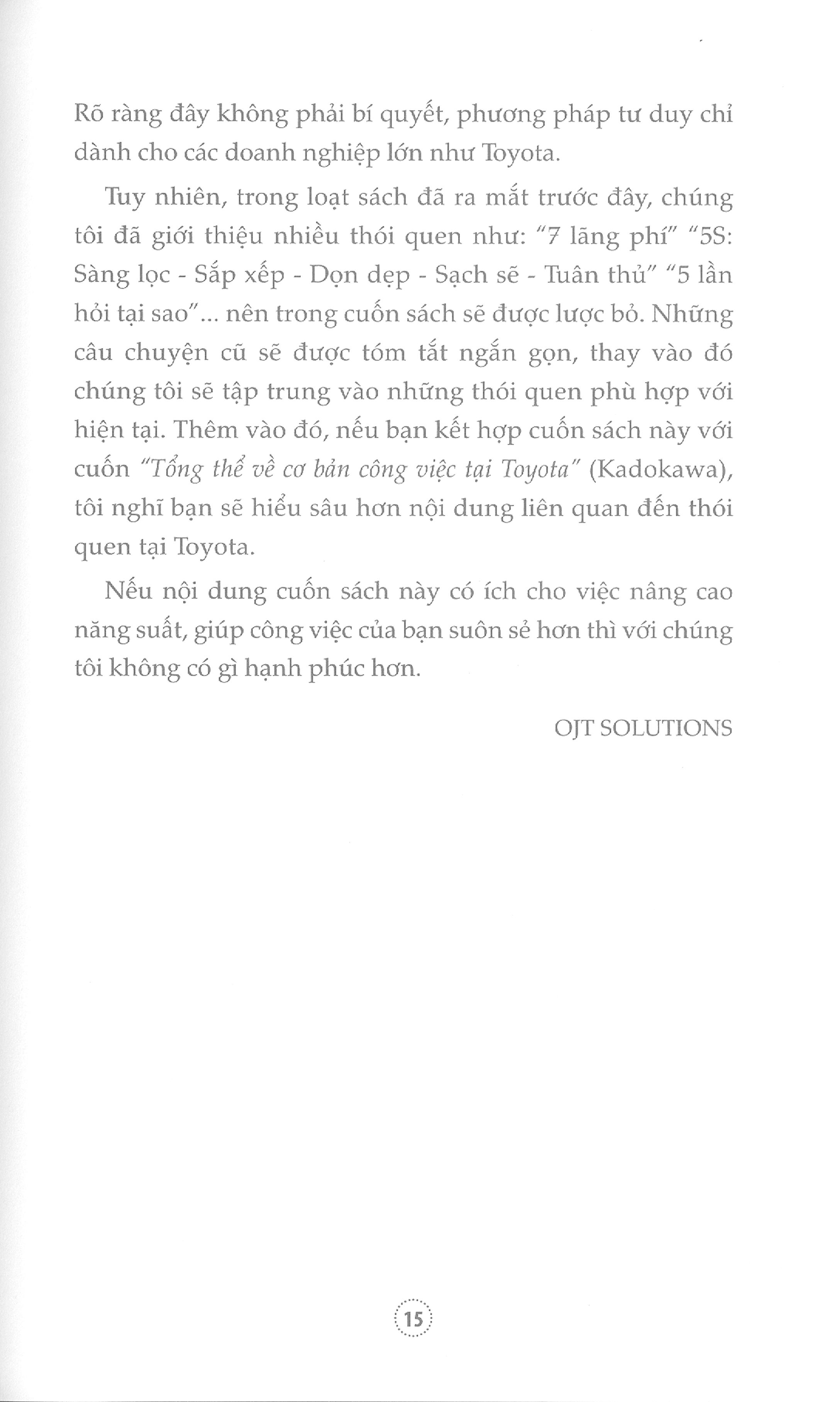 thói quen của toyota - nghệ thuật nâng cao năng suất công việc (tái bản 2022)