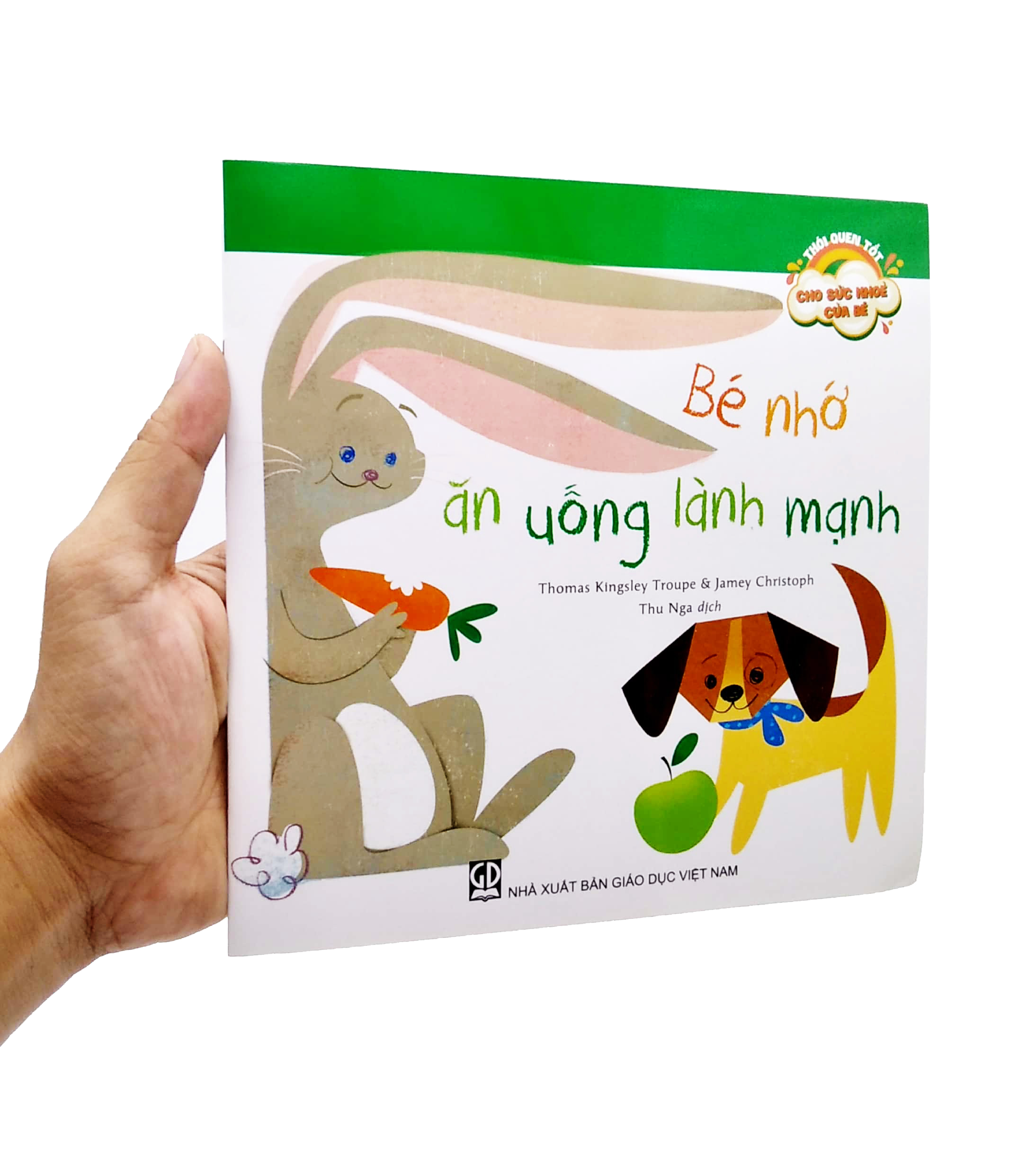 thói quen tốt cho sức khoẻ của bé - bé nhớ ăn uống lành mạnh