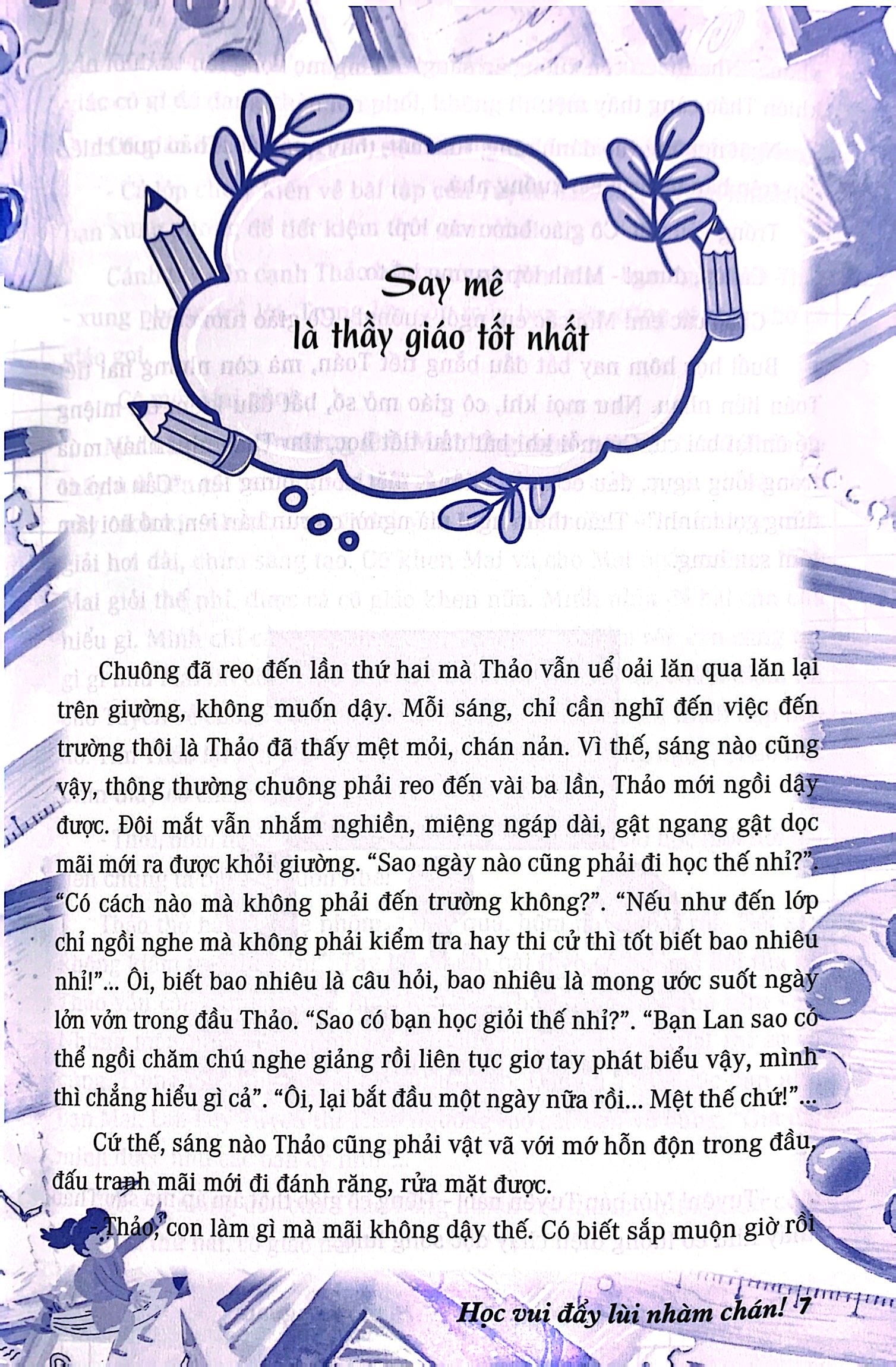 thói quen tốt của những đứa trẻ chăm ngoan - học vui đẩy lùi nhàm chán!