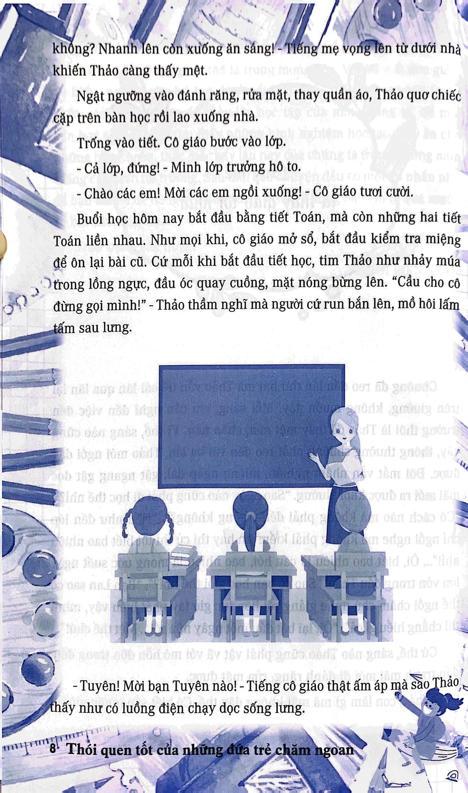 thói quen tốt của những đứa trẻ chăm ngoan - học vui đẩy lùi nhàm chán!