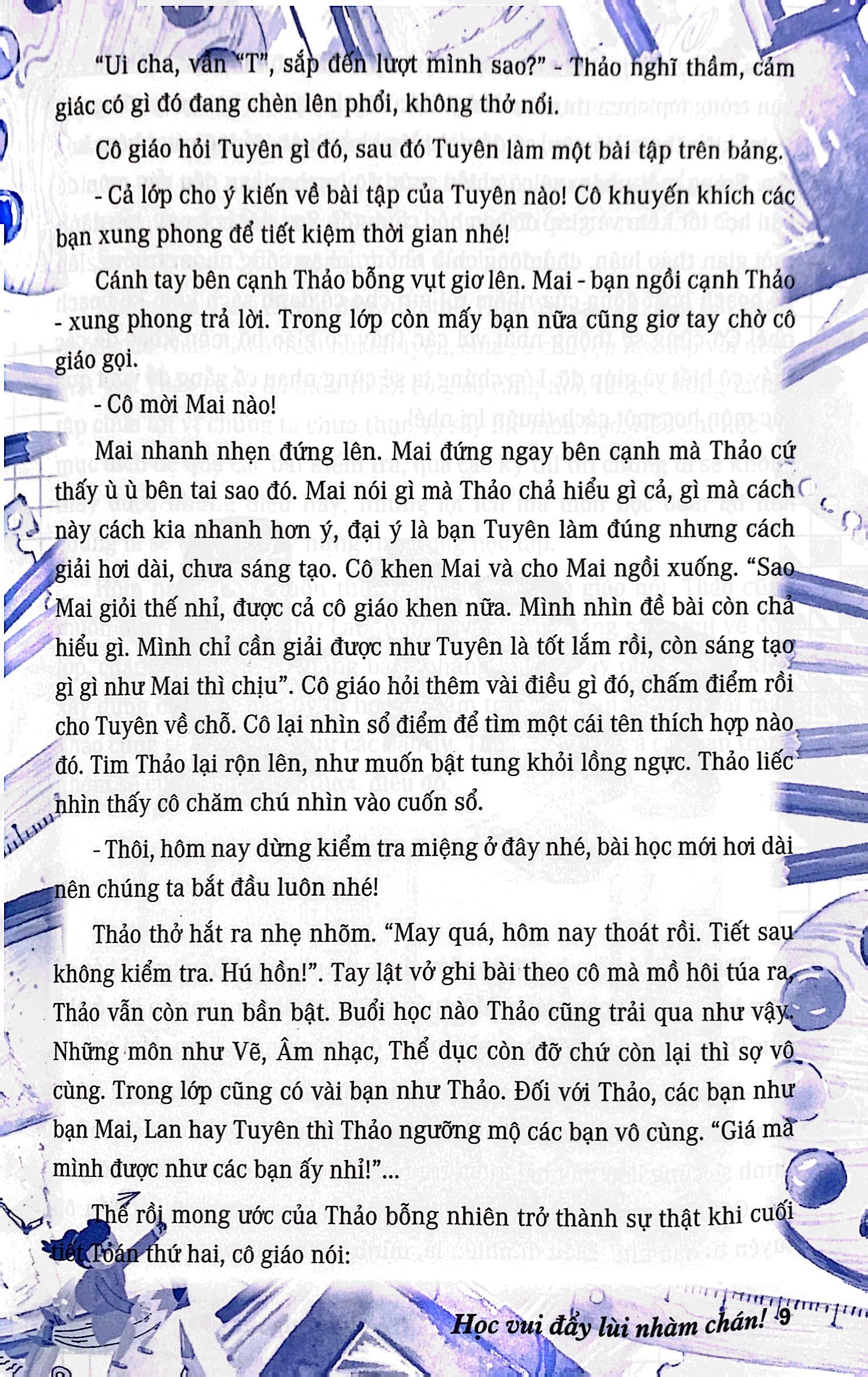 thói quen tốt của những đứa trẻ chăm ngoan - học vui đẩy lùi nhàm chán!