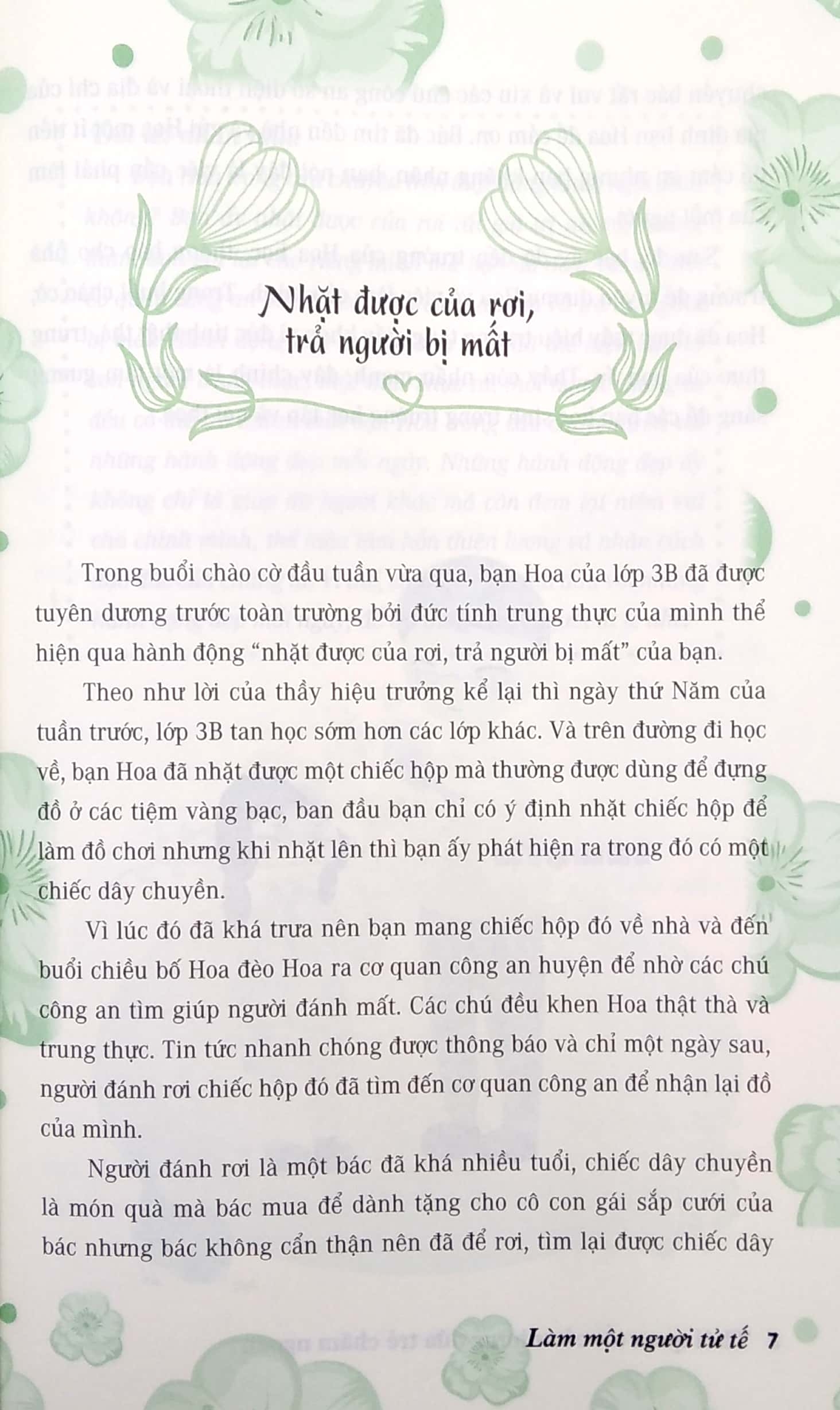 thói quen tốt của những đứa trẻ chăm ngoan - làm một người tử tế