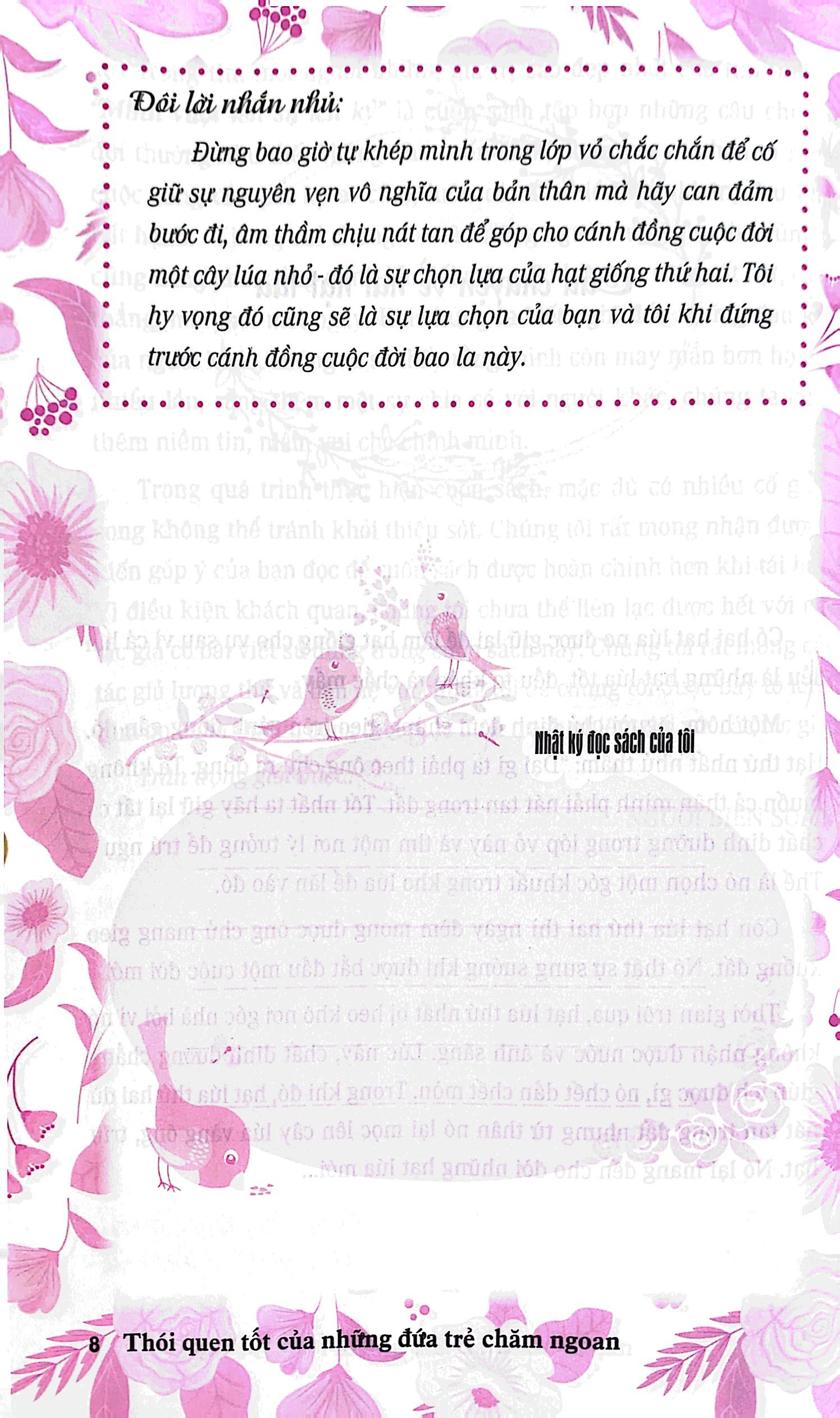 thói quen tốt của những đứa trẻ chăm ngoan - mình vượt lên sự ích kỷ