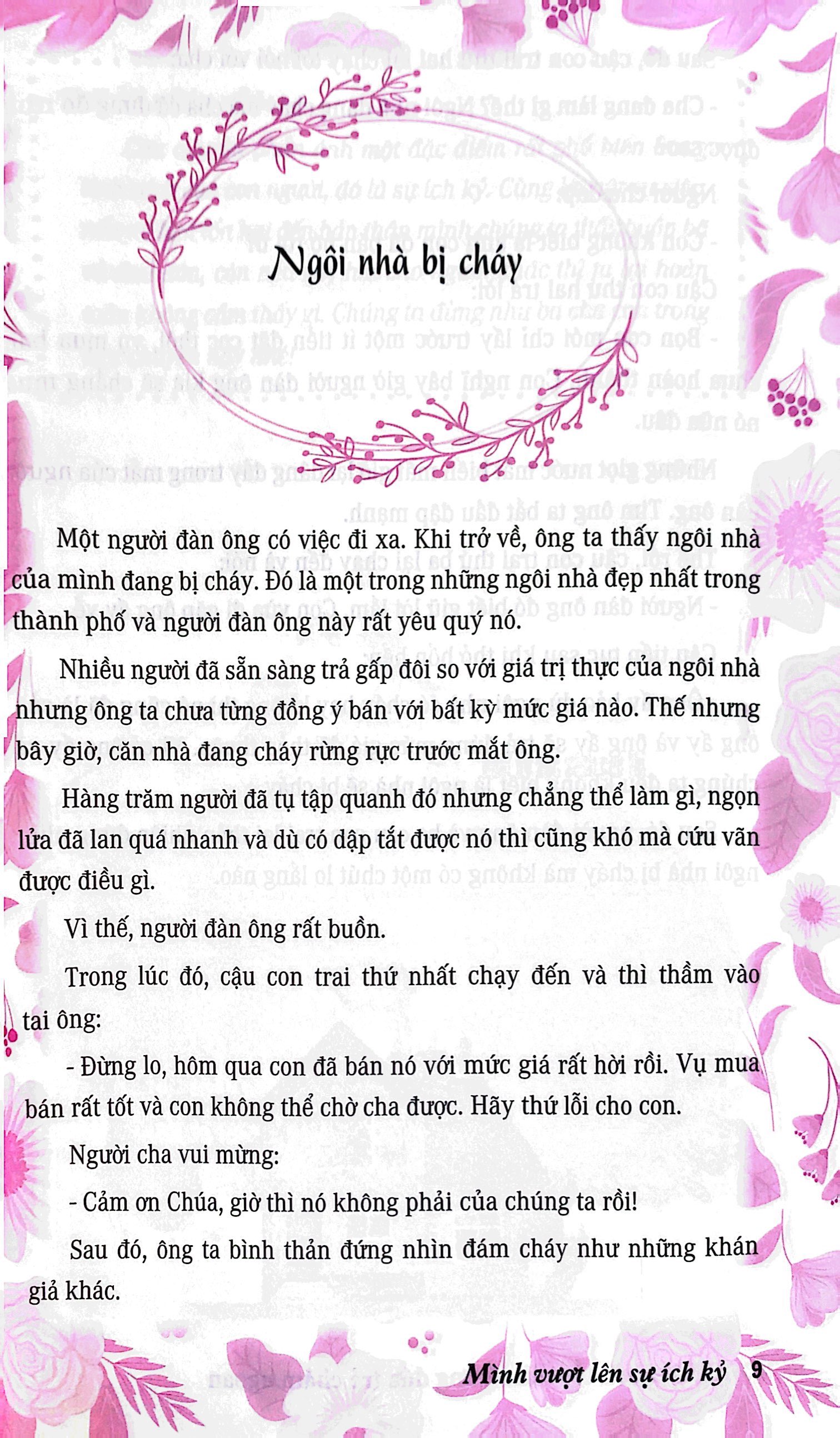 thói quen tốt của những đứa trẻ chăm ngoan - mình vượt lên sự ích kỷ
