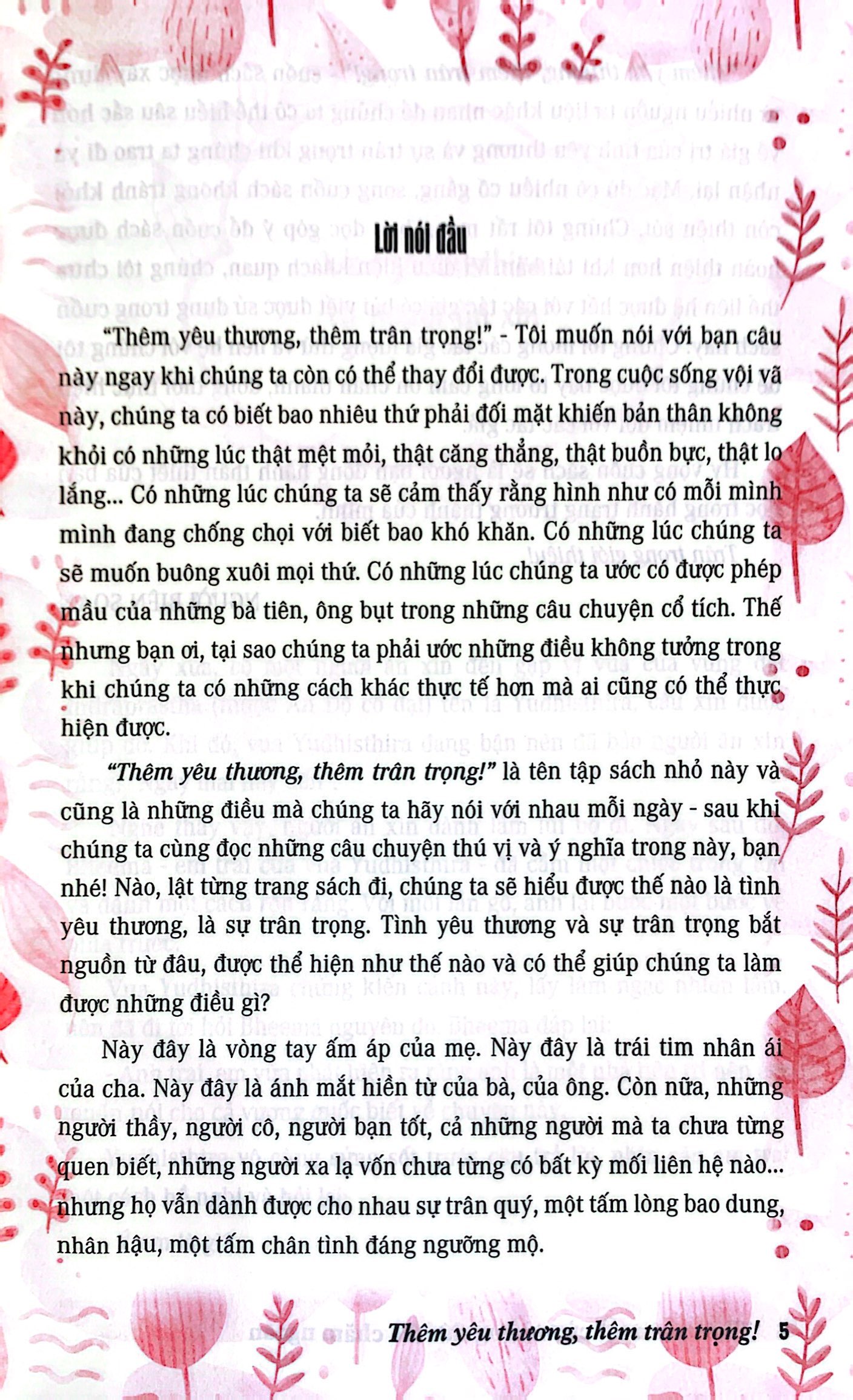 thói quen tốt của những đứa trẻ chăm ngoan - thêm yêu thương, thêm trân trọng!