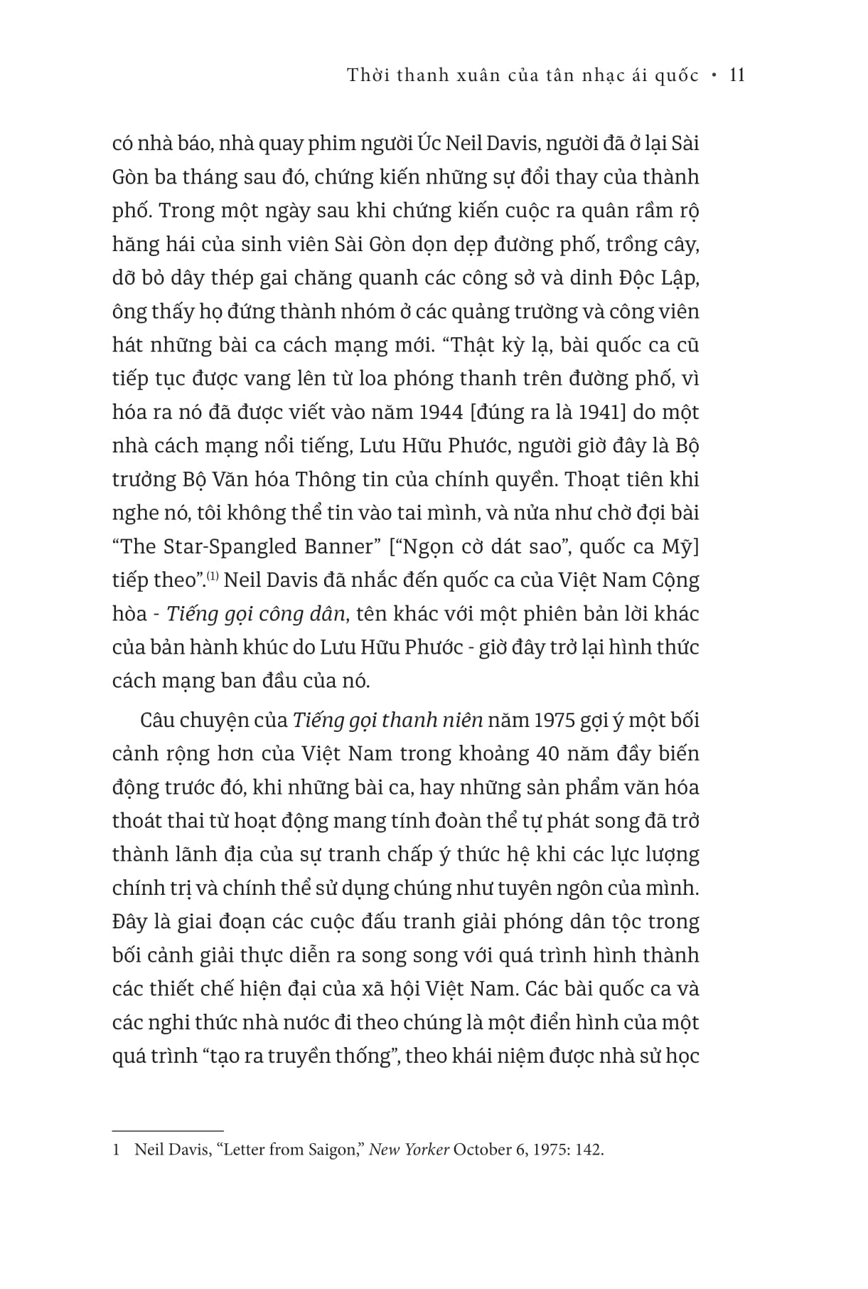 thời thanh xuân của tân nhạc ái quốc