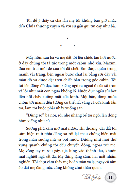 thời thơ ấu - bìa cứng (tái bản)