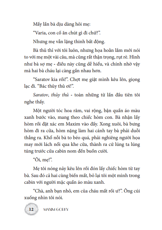 thời thơ ấu - bìa cứng (tái bản)