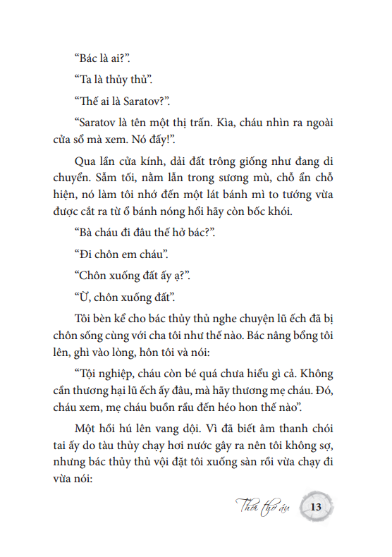 thời thơ ấu - bìa cứng (tái bản)