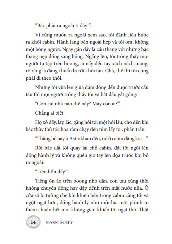 thời thơ ấu - bìa cứng (tái bản)