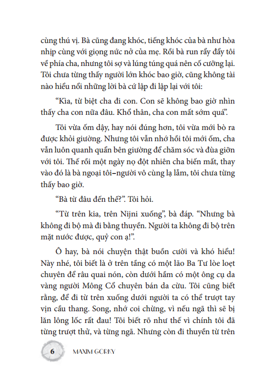 thời thơ ấu - bìa cứng (tái bản)